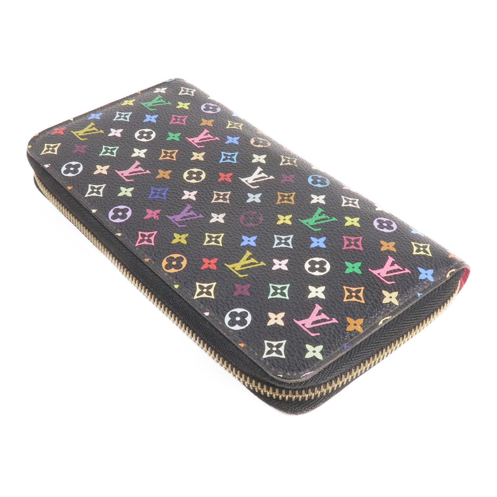 LOUIS VUITTON Monogram Multicolore Zipper Long Wallet金扣長錢包