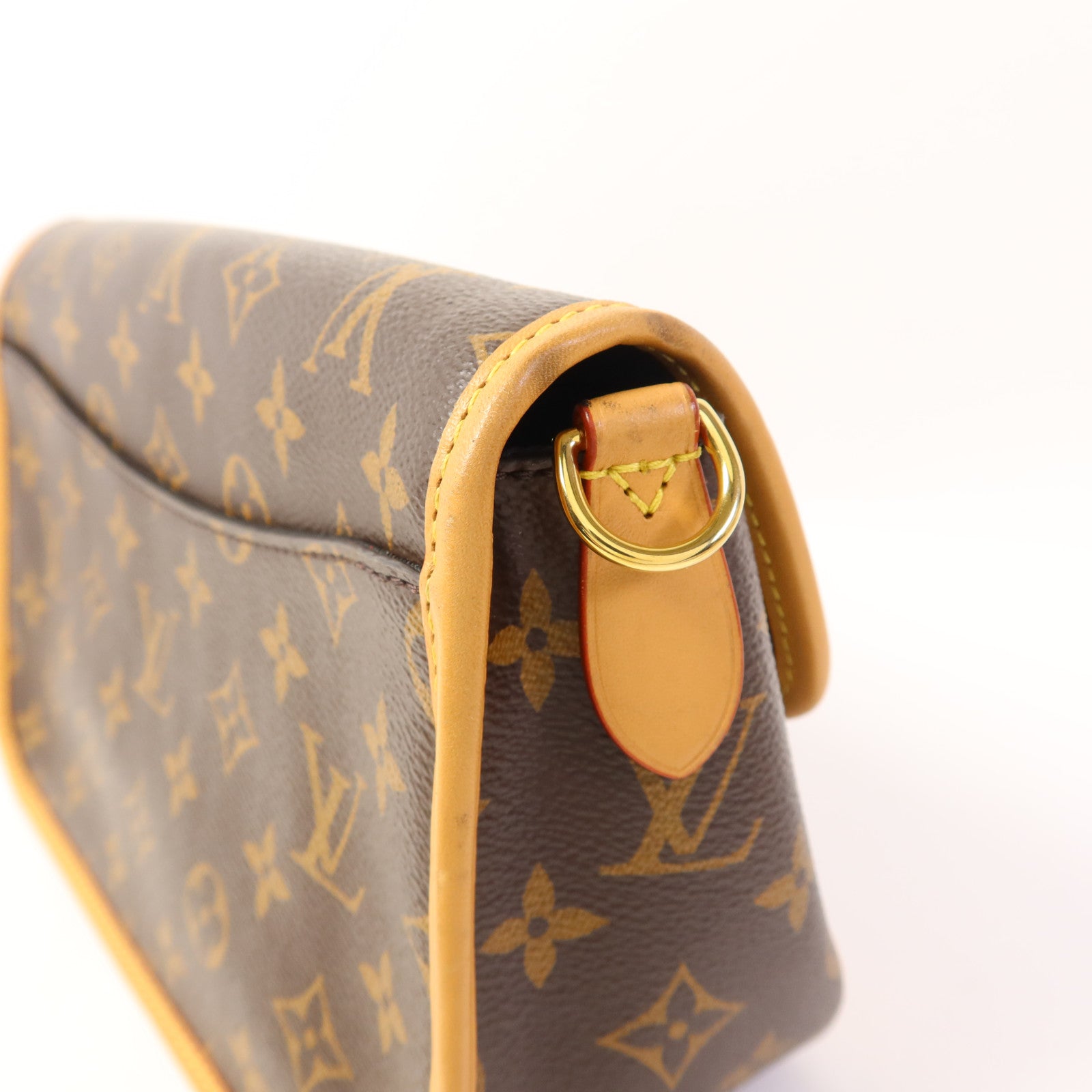 LOUIS VUITTON Monogram Diane金扣手挽肩背兩用袋