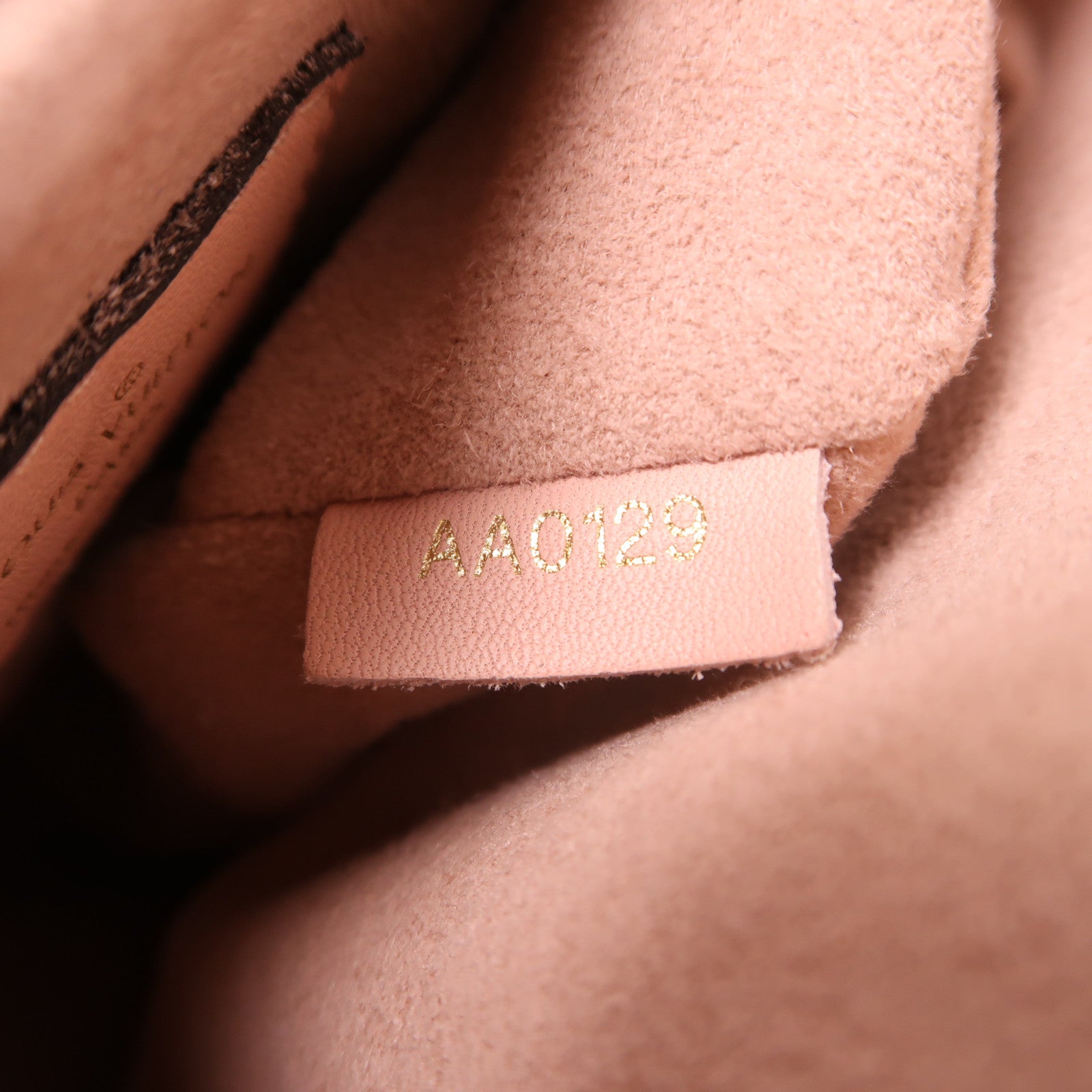 LOUIS VUITTON Monogram Locky BB金扣手挽肩背兩用袋棕色/粉紅色