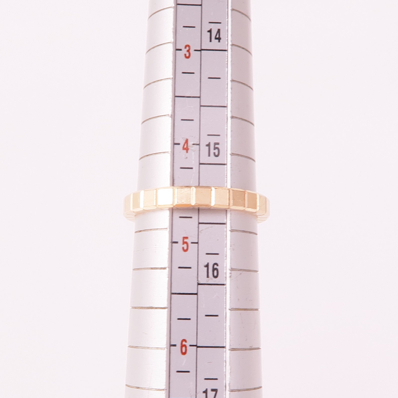 Chopard 18K玫瑰金Ice Cube Ring戒指Chopard#48/US#4.5