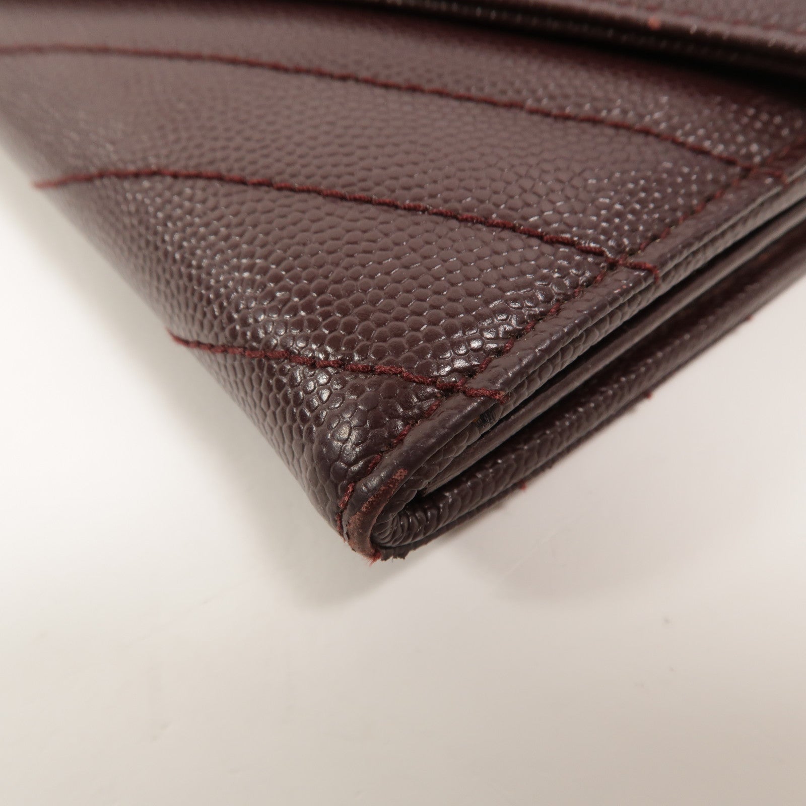 SAINT LAURENT 牛皮皮革Long Envelope Wallet長錢包