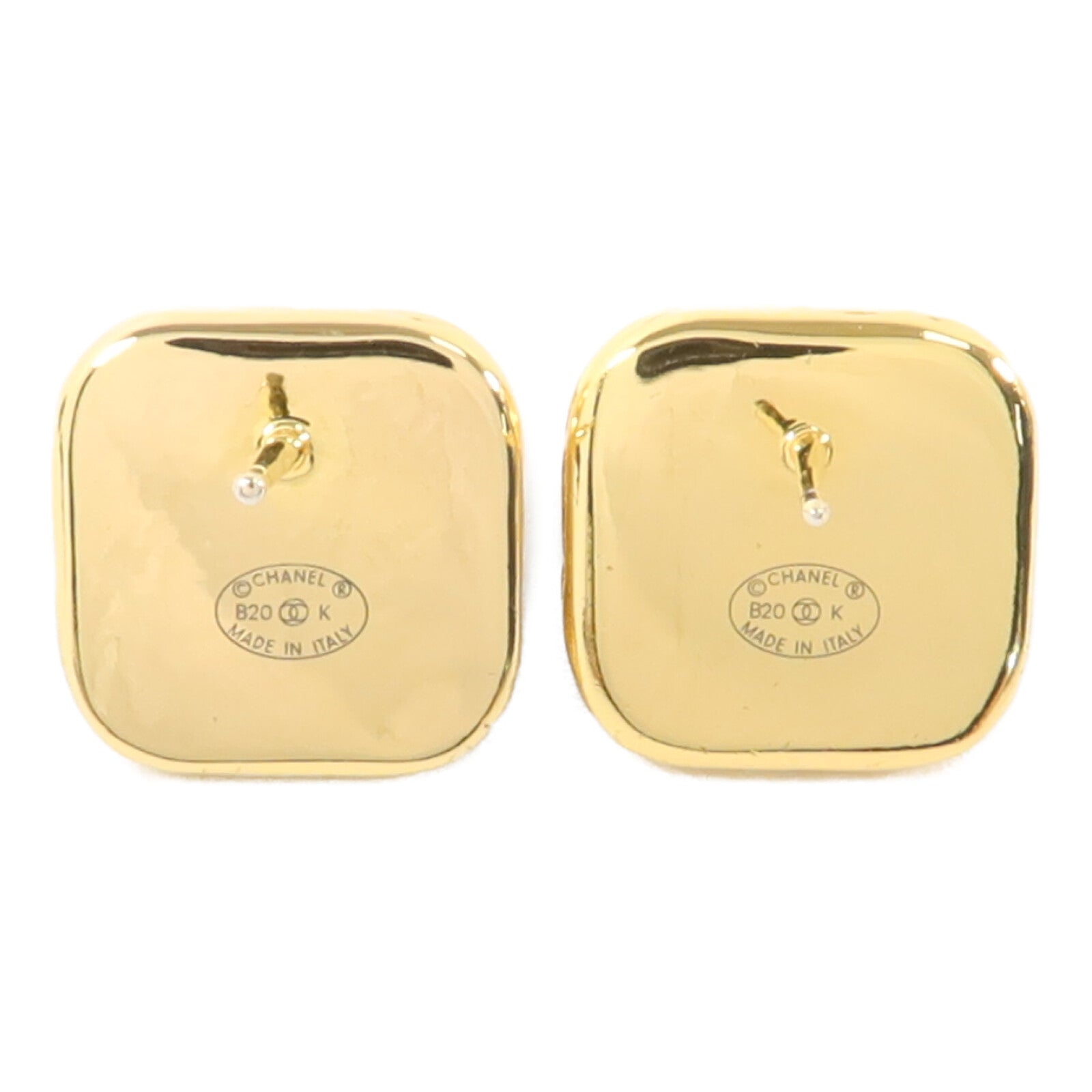 CHANEL 金屬Pierced Earring耳環