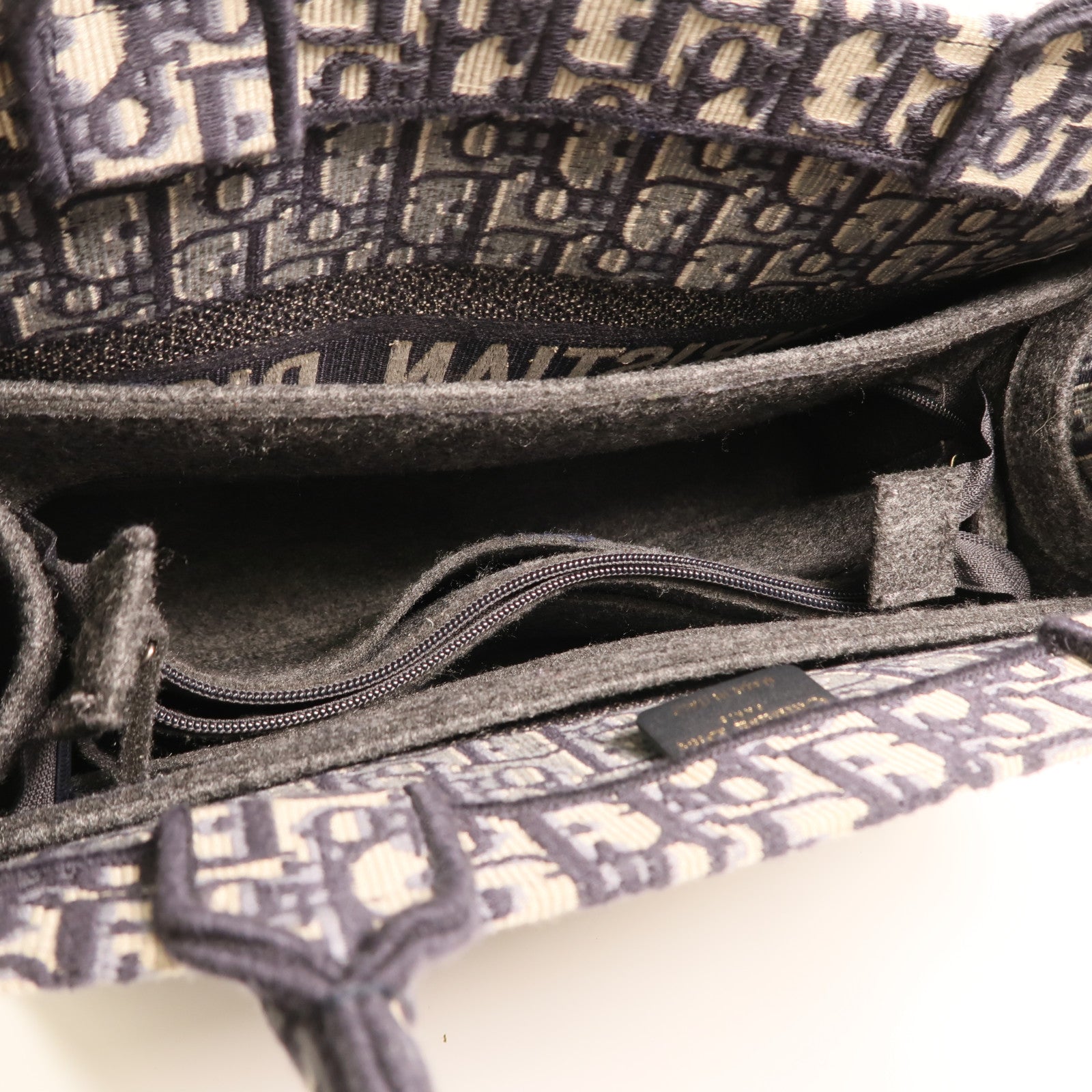 Dior Oblique Canvas帆布Book Tote Medium銀扣手挽袋