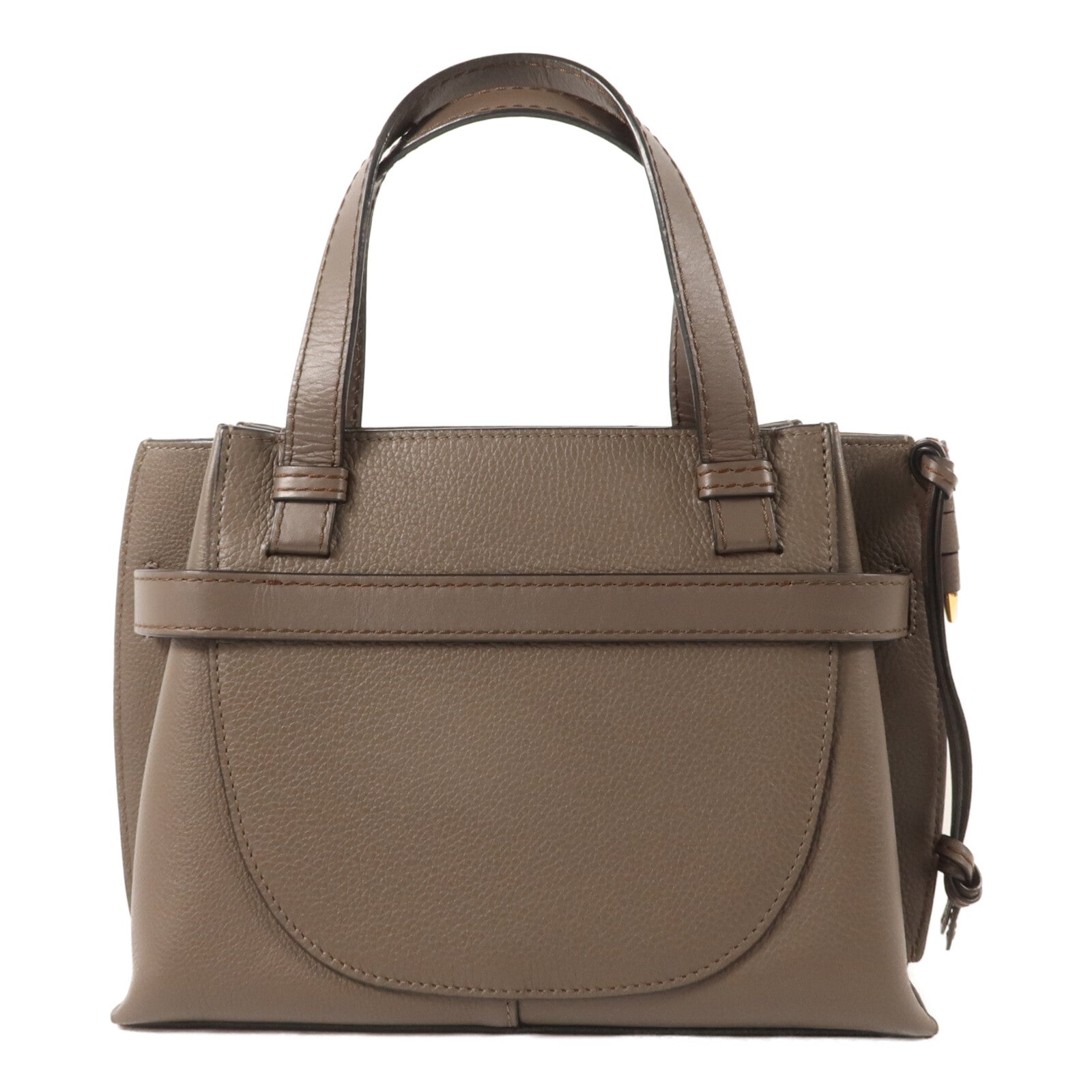 LOEWE 牛皮皮革Gate Top Handle Mini手挽肩背兩用袋