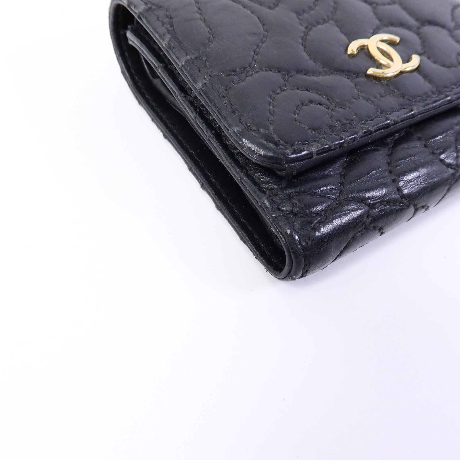 CHANEL 牛皮皮革 Fold Wallet錢包