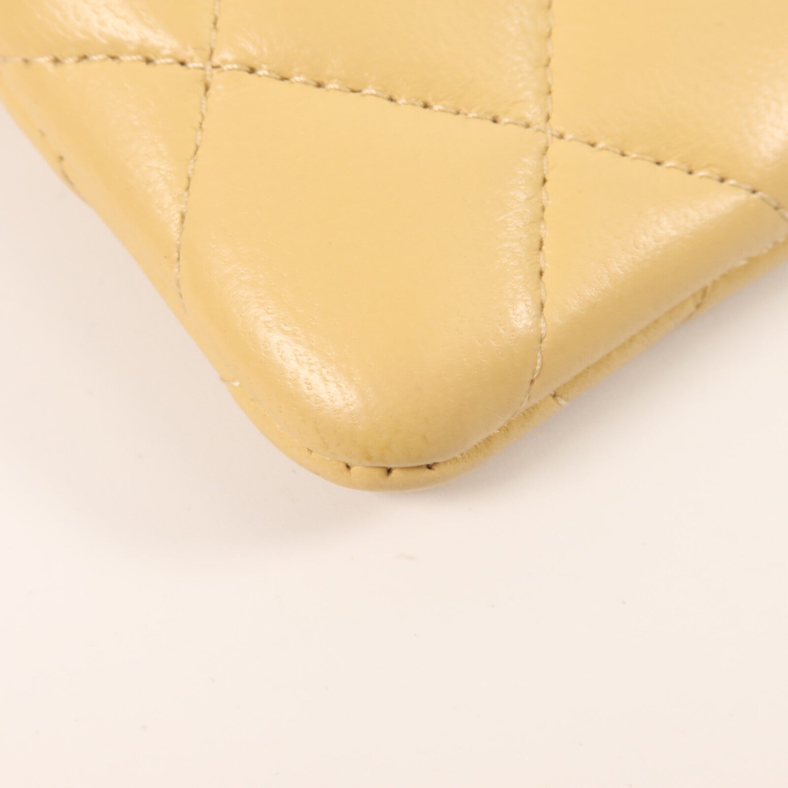 CHANEL 羊皮皮革CC Logo Card Case卡片套