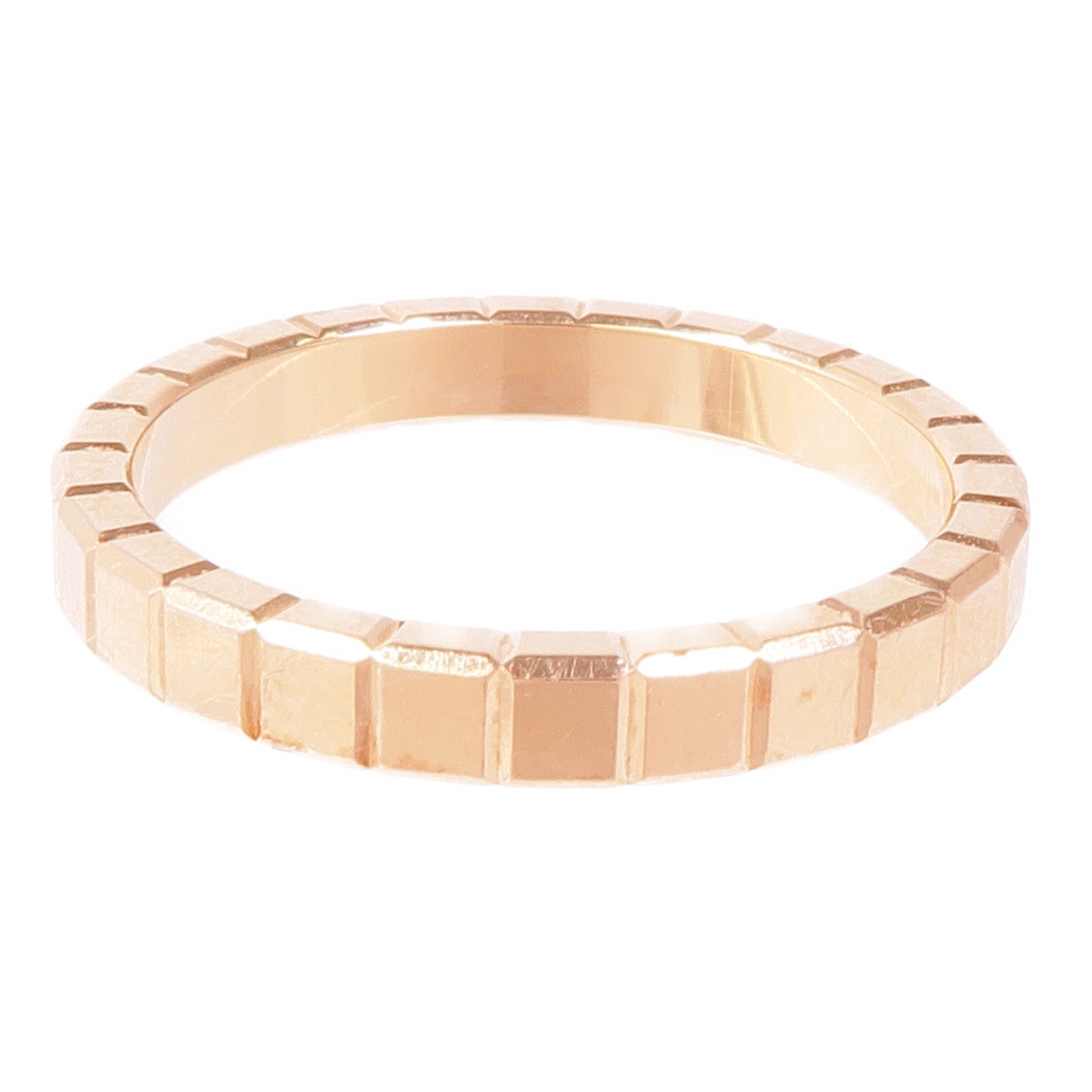 Chopard 18K玫瑰金Ice Cube Ring戒指Chopard#48/US#4.5