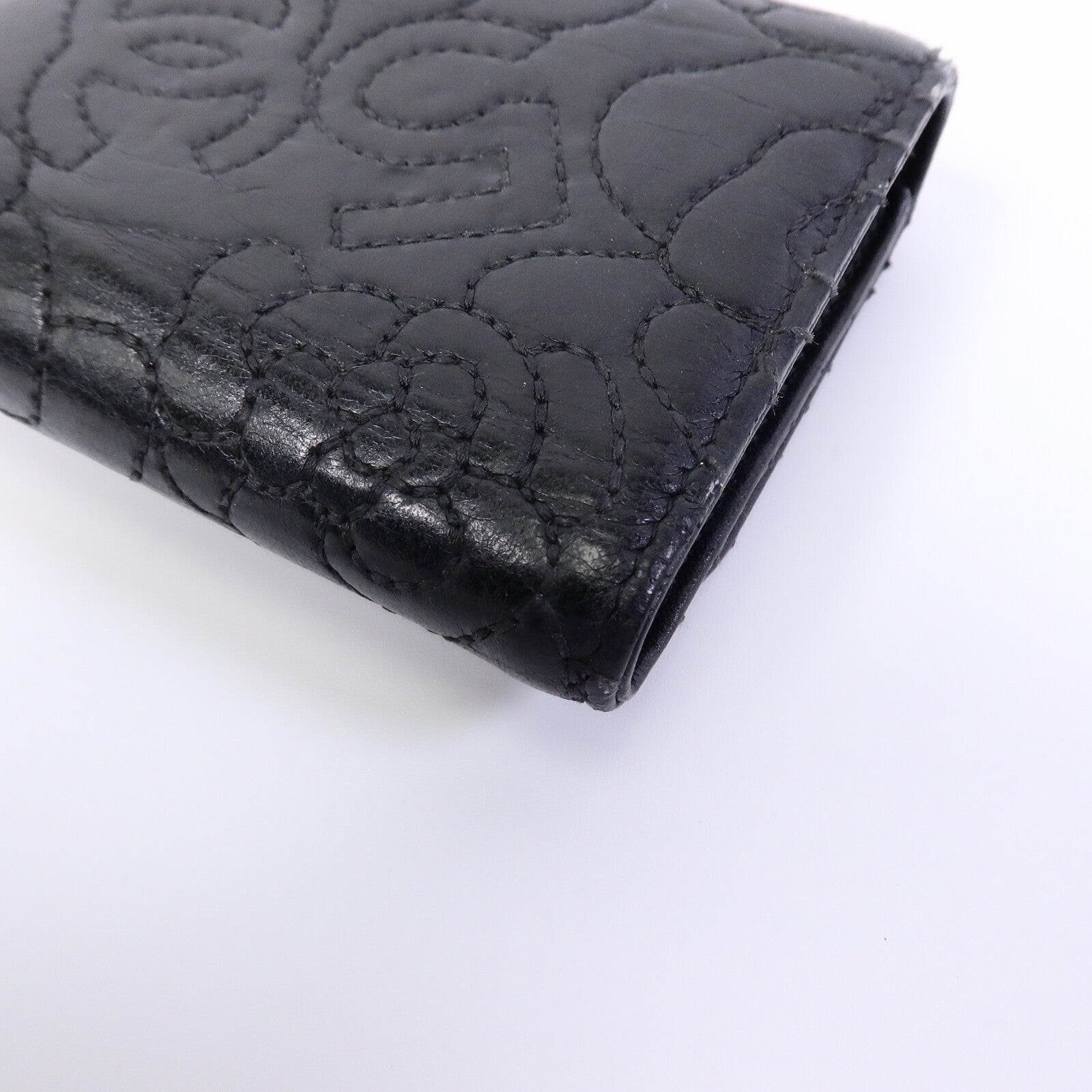CHANEL 牛皮皮革 Fold Wallet錢包