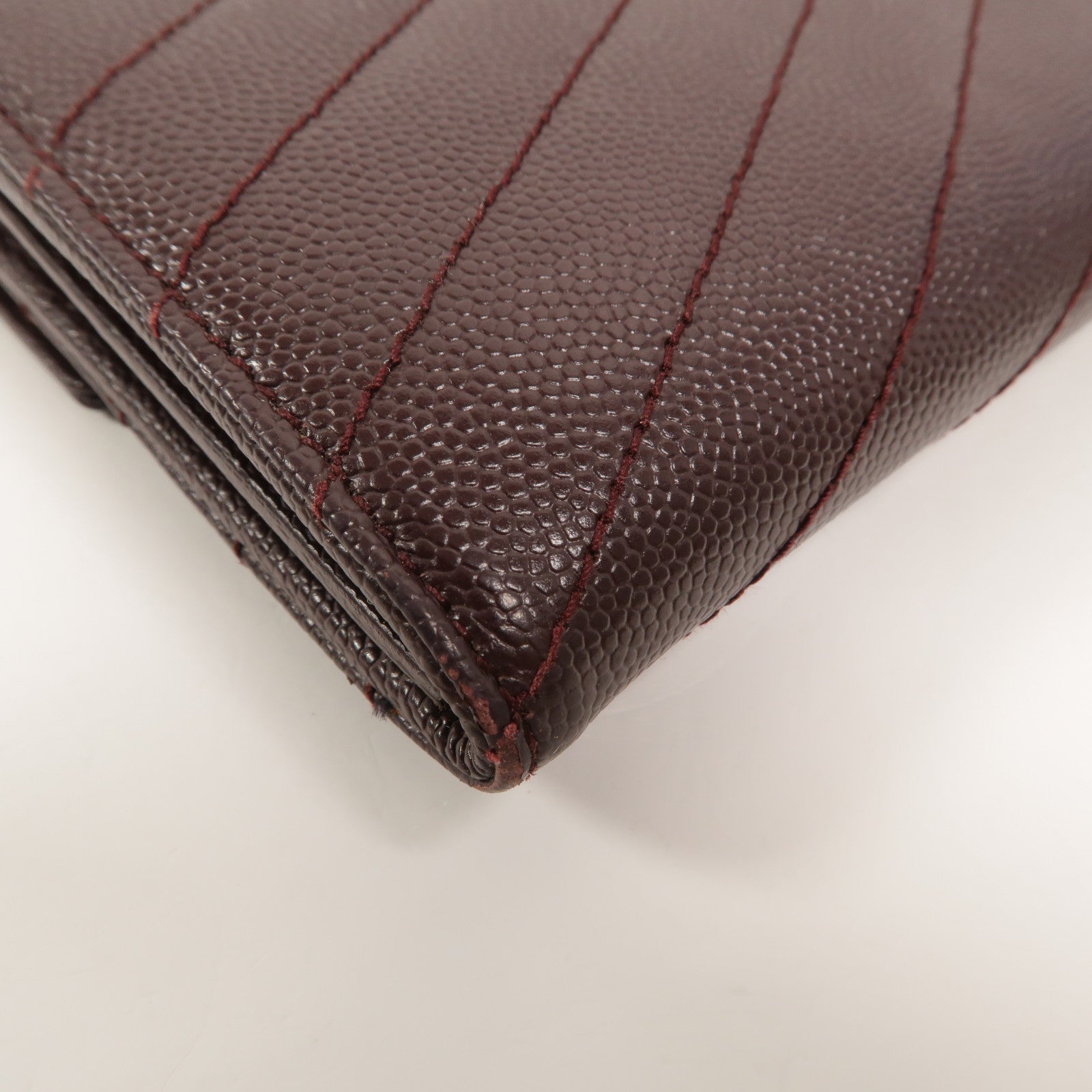 SAINT LAURENT 牛皮皮革Long Envelope Wallet長錢包