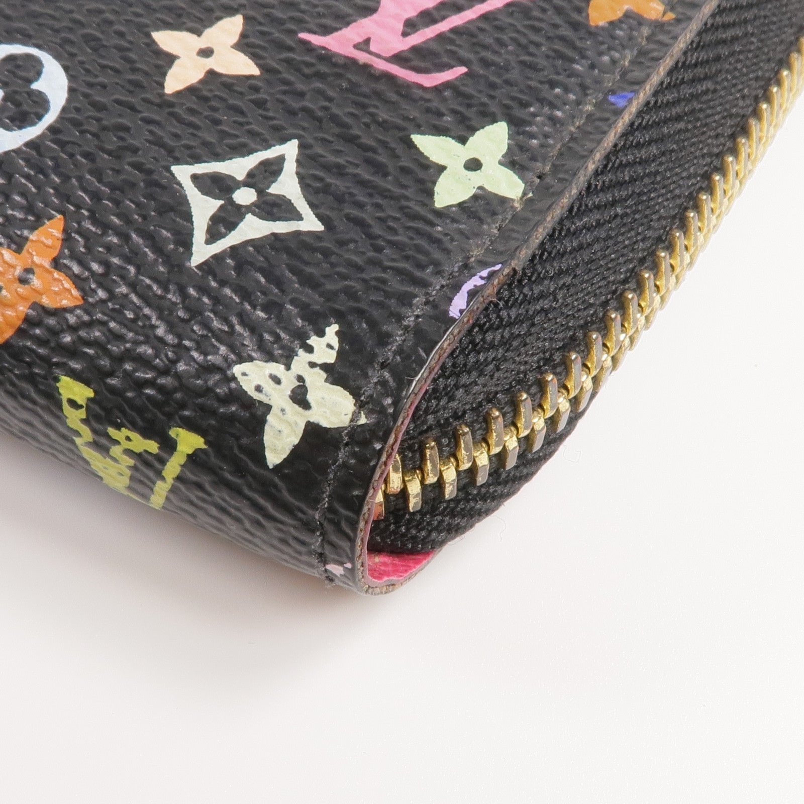 LOUIS VUITTON Monogram Multicolore Zipper Long Wallet金扣長錢包