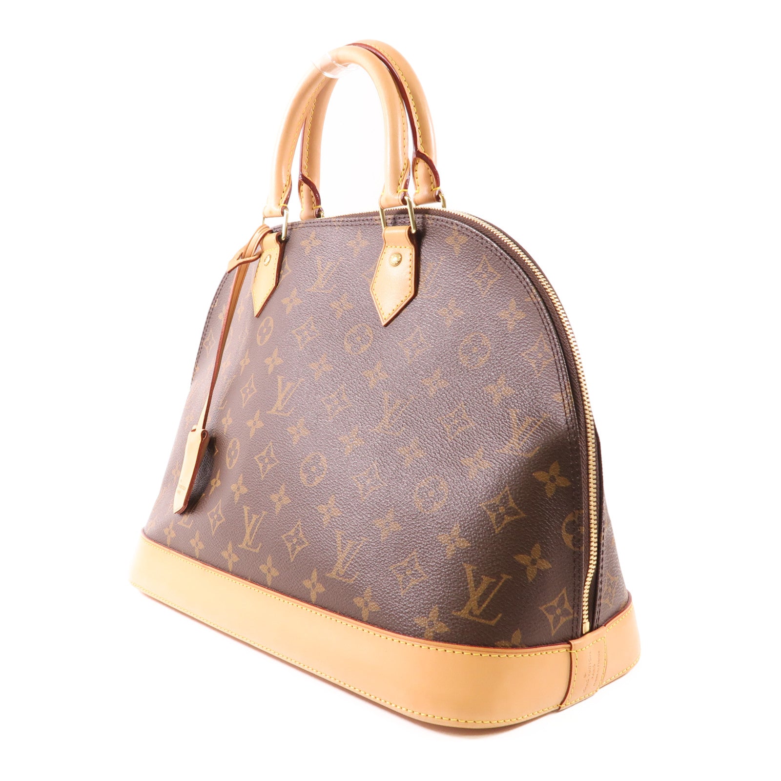 LOUIS VUITTON Monogram Alma PM金扣手挽袋