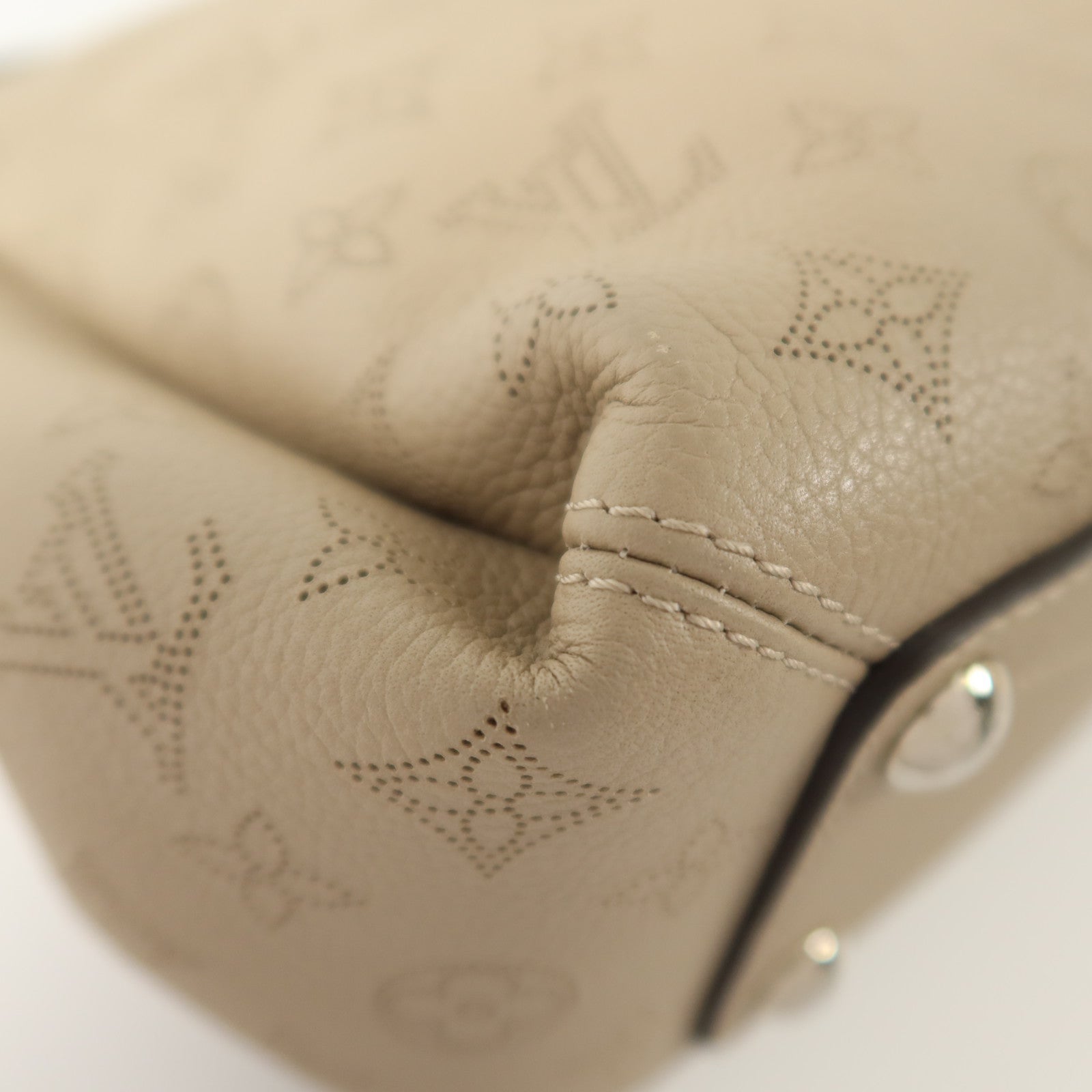 LOUIS VUITTON Mahina Babylon Chain BB銀扣手挽肩背兩用袋