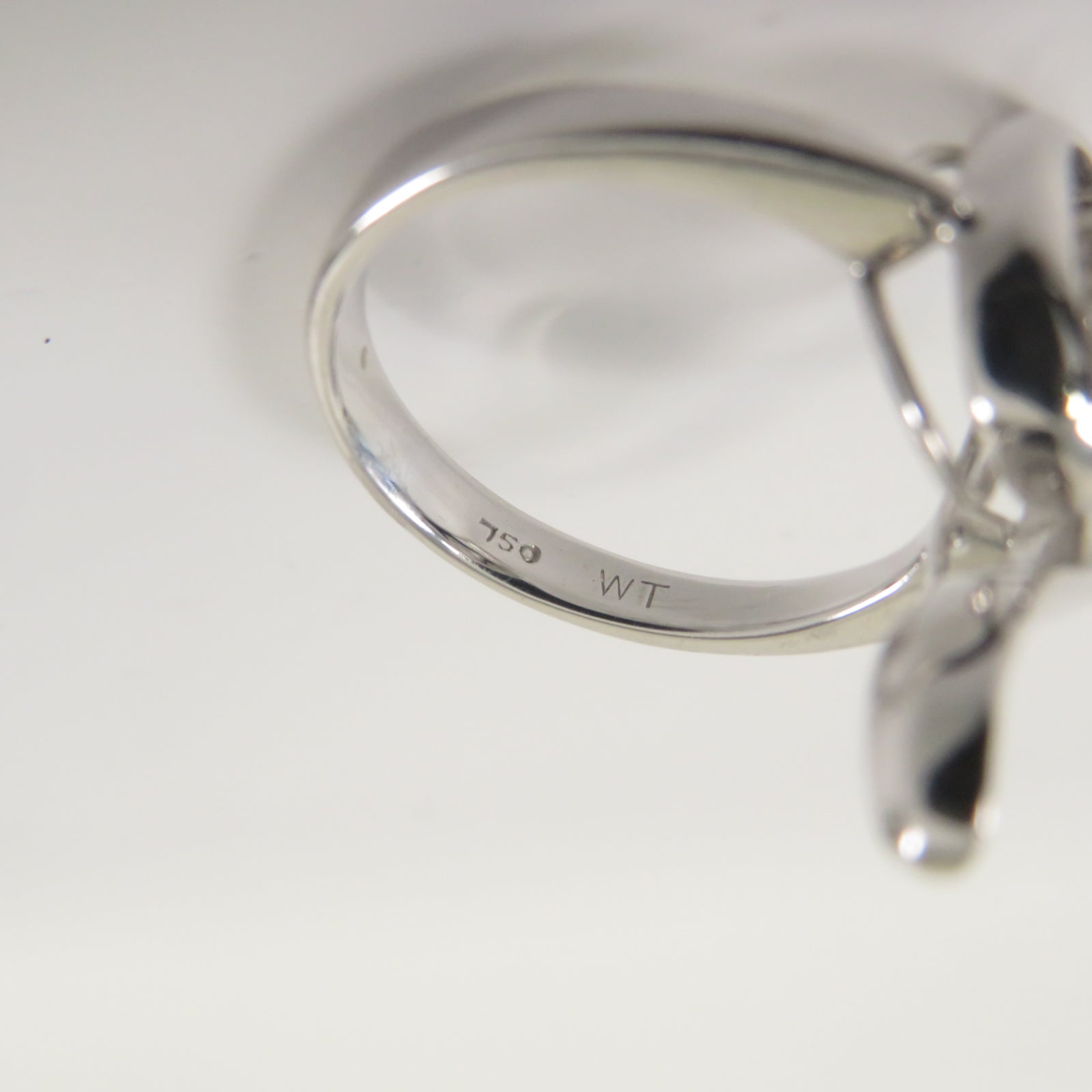 JEWELRY **【激減優惠】18K白金Diamond Ring 0.34ct鑽石戒指US#5.75