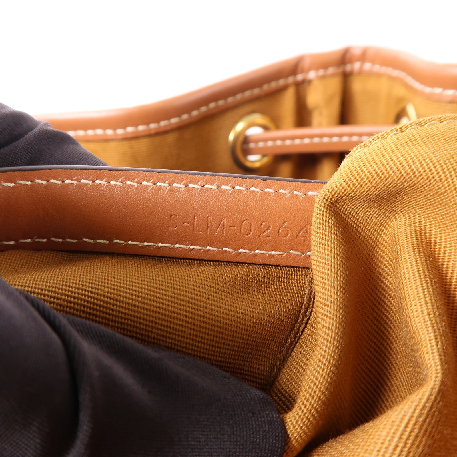 CELINE GHW Medium Backpack Foico Rucksack 117902 Coated Canvas Brown