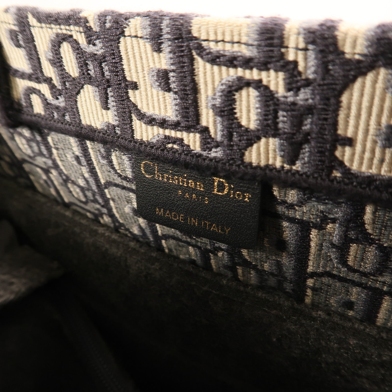 Dior Oblique Canvas帆布Book Tote Medium銀扣手挽袋