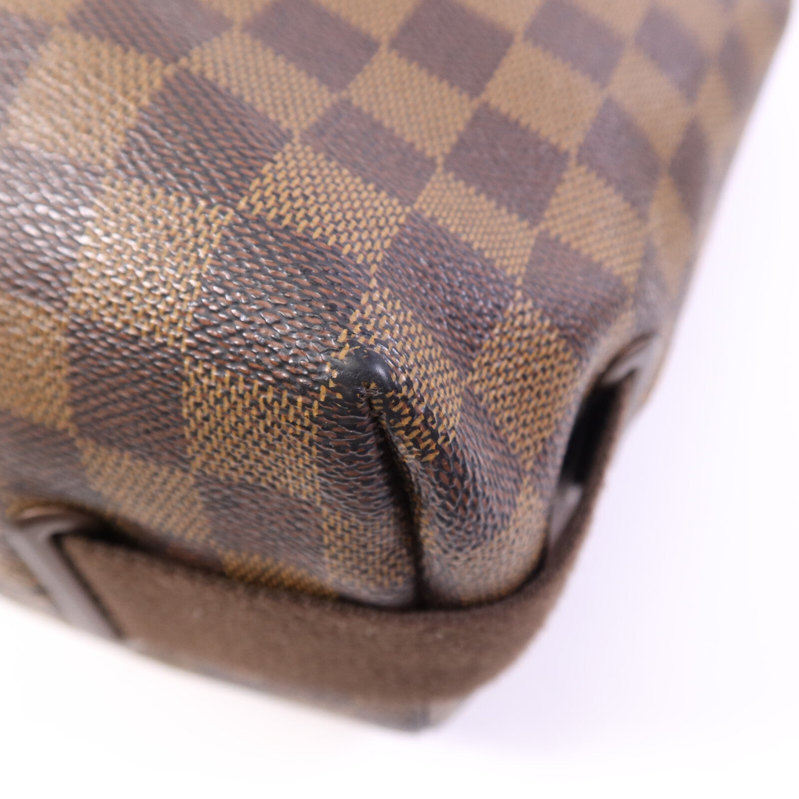LOUIS VUITTON Damier Brooklyn GM金扣肩背袋