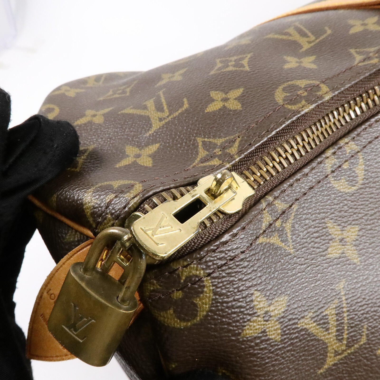 LOUIS VUITTON Monogram Keepall 50金扣手挽袋