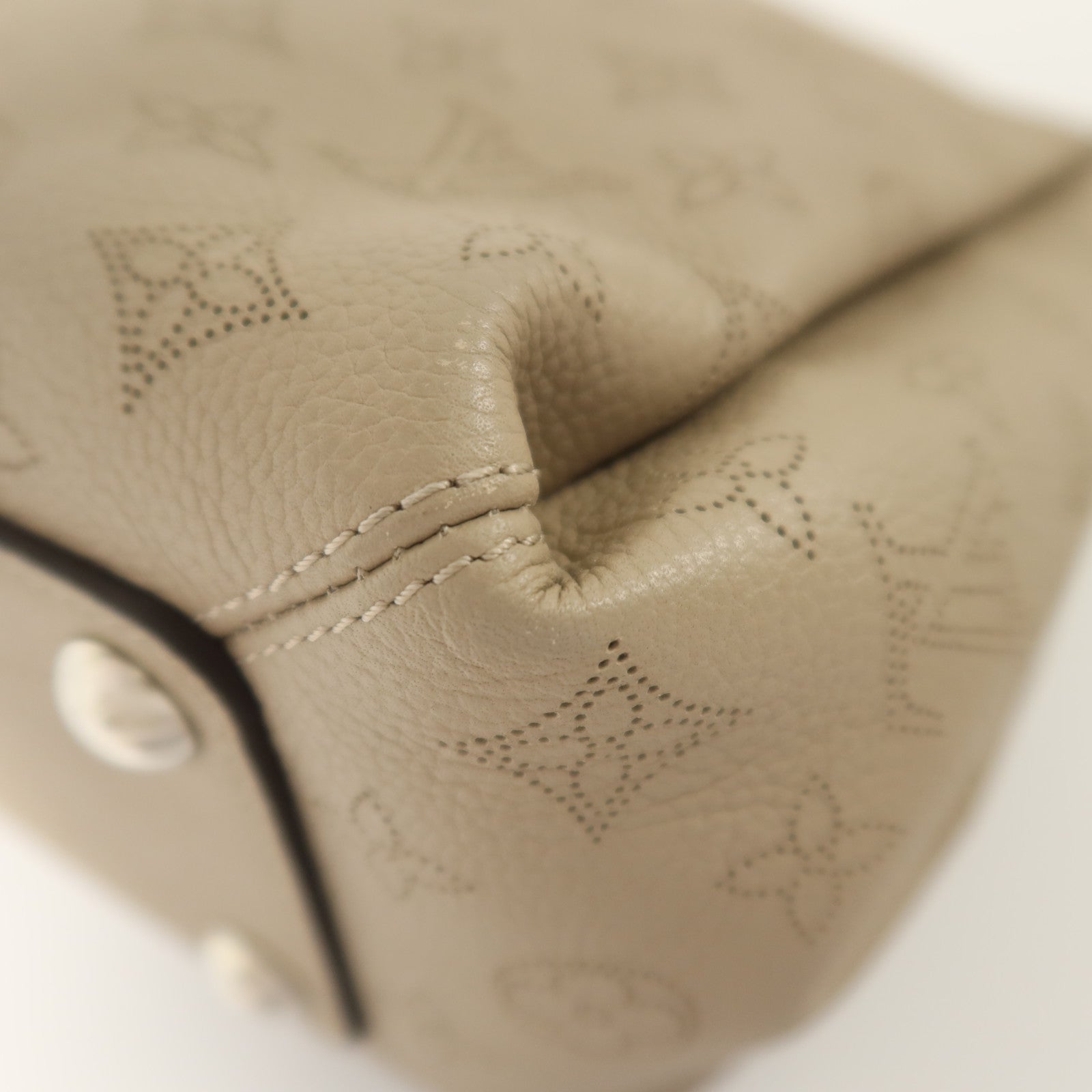 LOUIS VUITTON Mahina Babylon Chain BB銀扣手挽肩背兩用袋