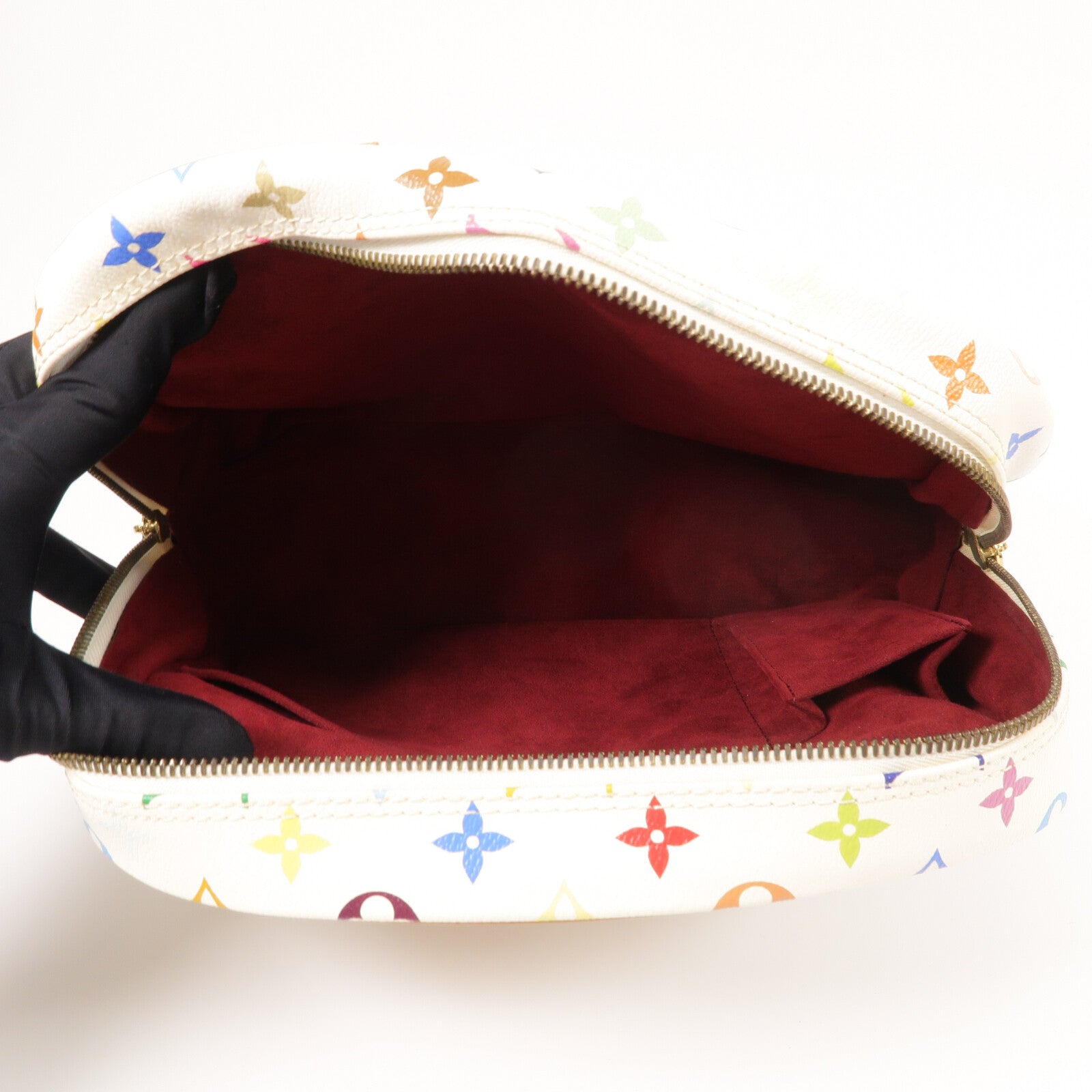 LOUIS VUITTON Multicolore Trouville手拿包