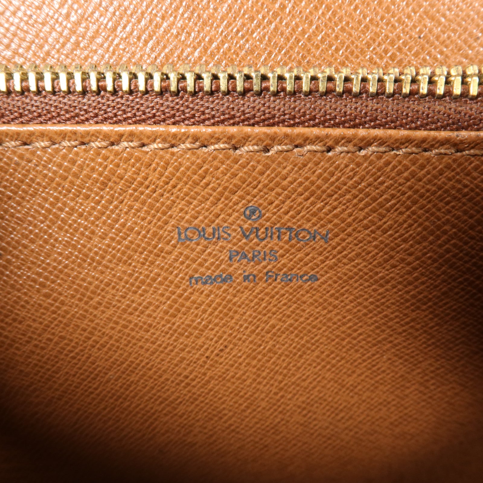 LOUIS VUITTON Monogram Malesherbes金扣手挽袋