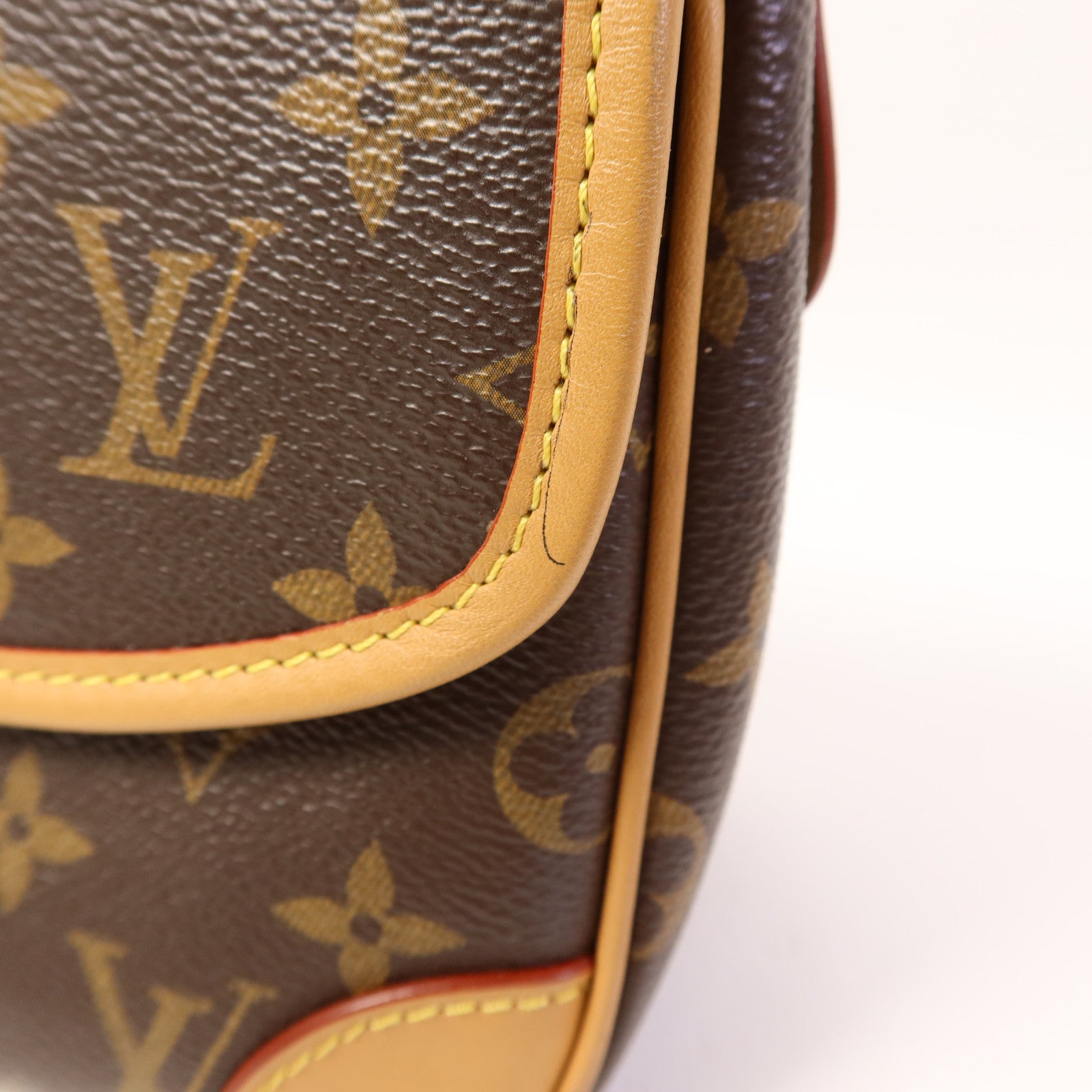 LOUIS VUITTON Monogram Diane金扣手挽肩背兩用袋