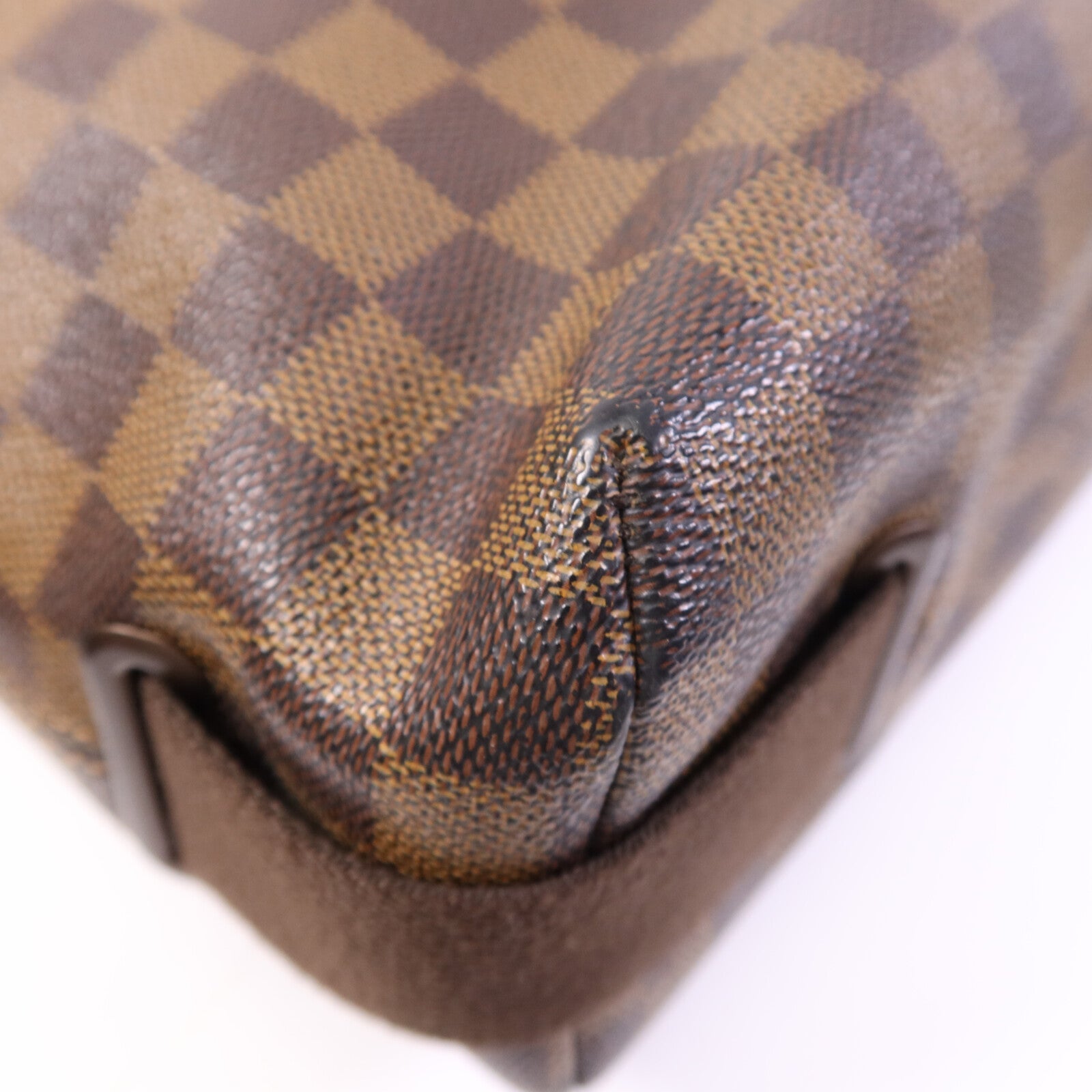 LOUIS VUITTON Damier Brooklyn GM金扣肩背袋