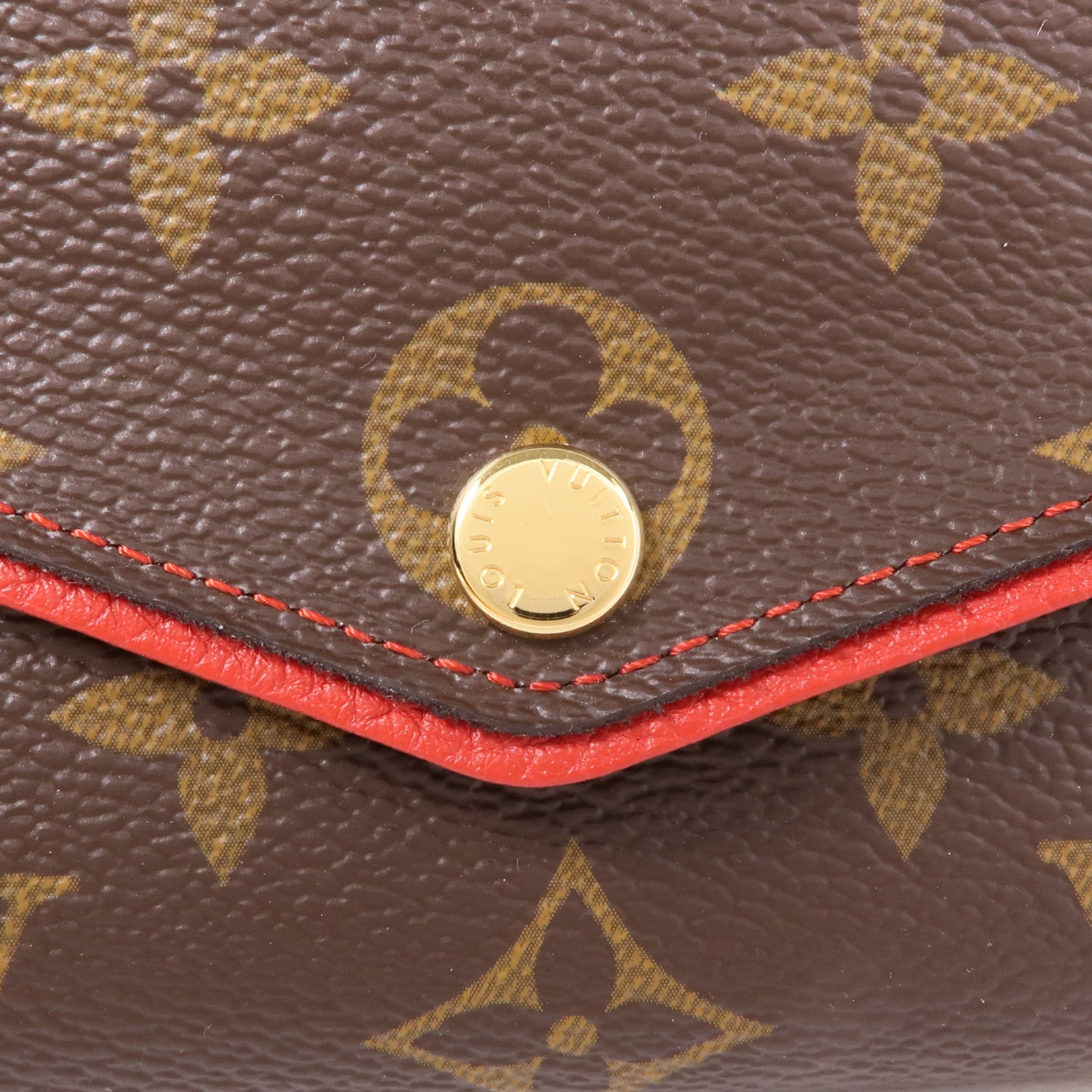 LOUIS VUITTON Monogram Sarah Retiro金扣長錢包