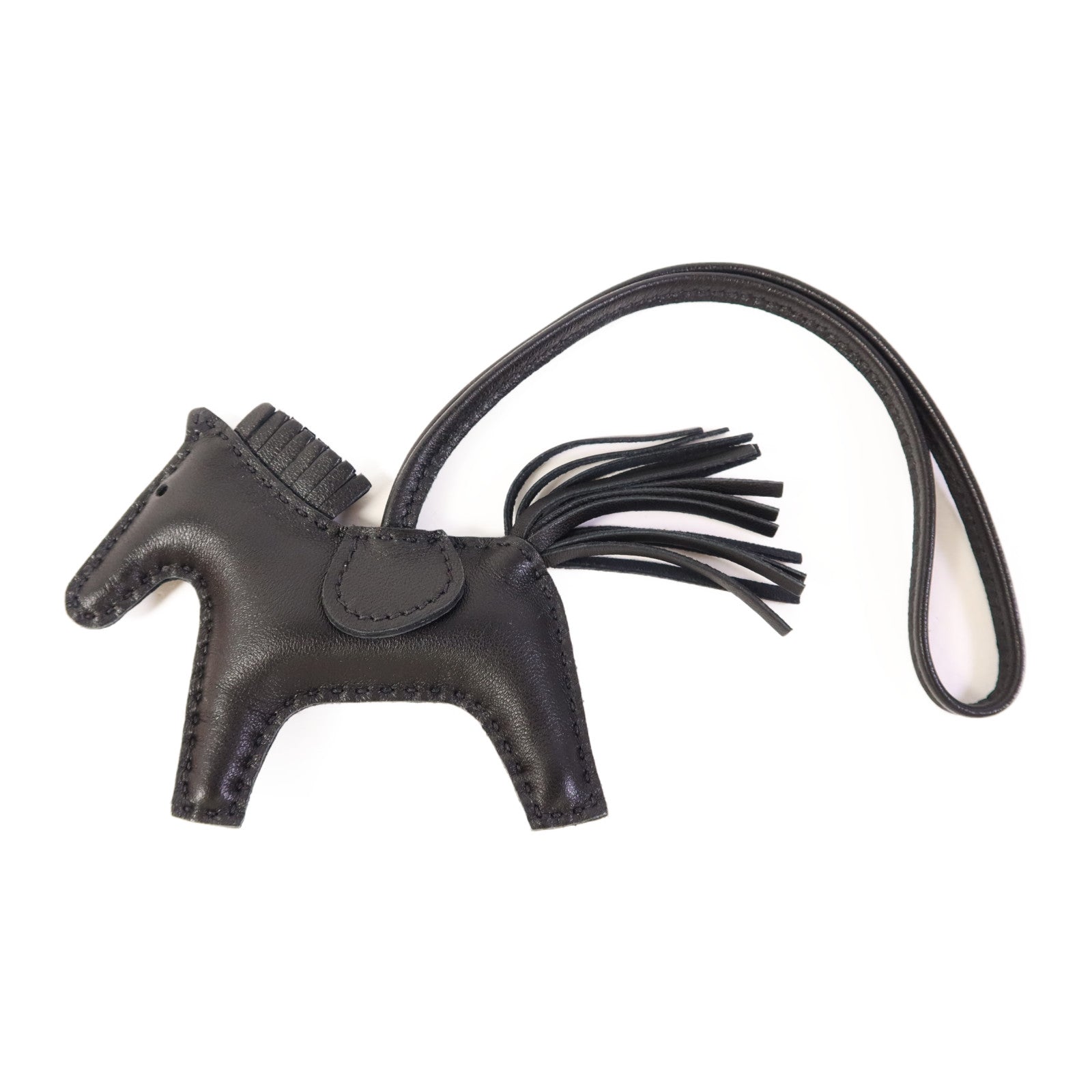 HERMES Milo皮革Rodeo PM掛飾