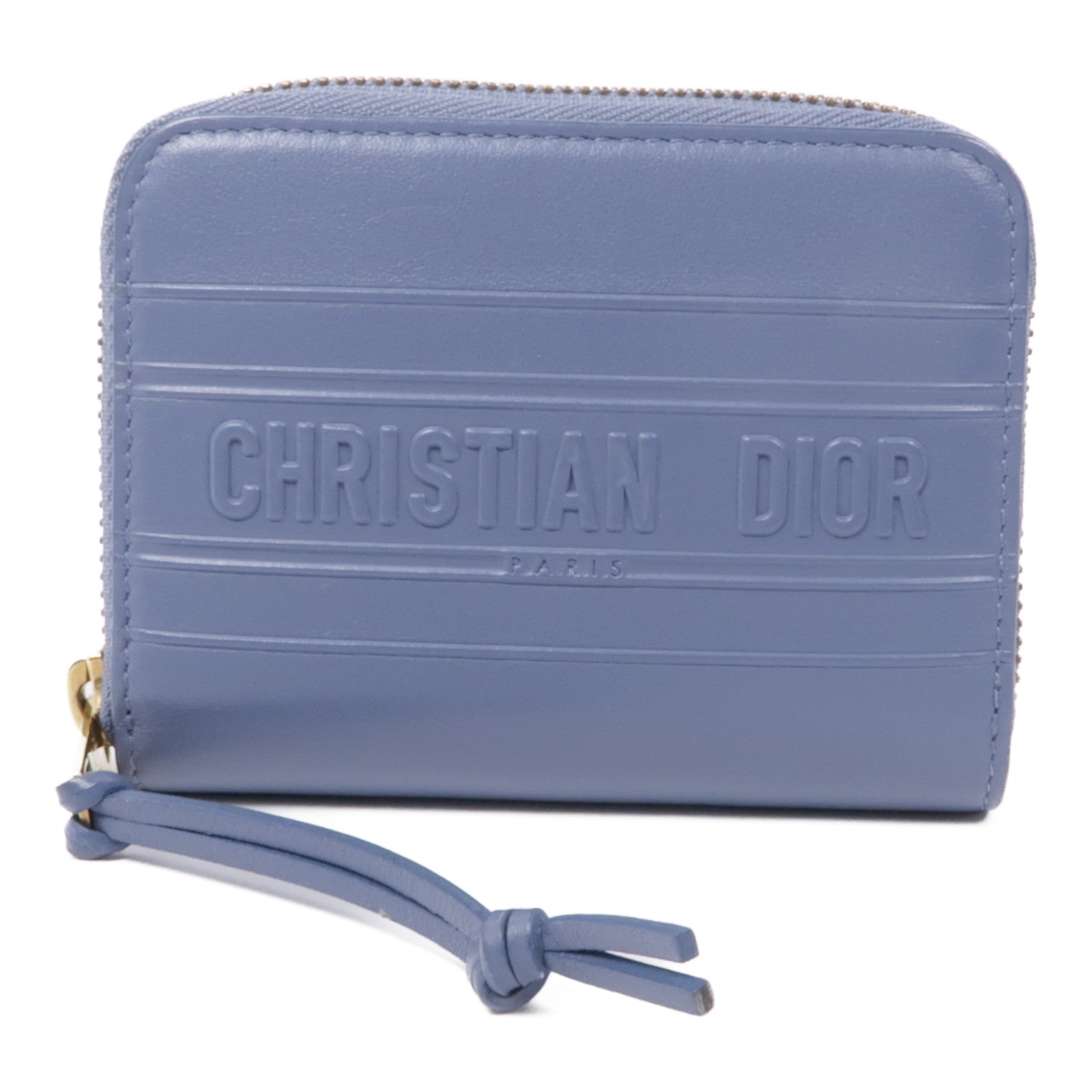 Dior 【激減優惠】牛皮皮革Coin Case金扣零錢包