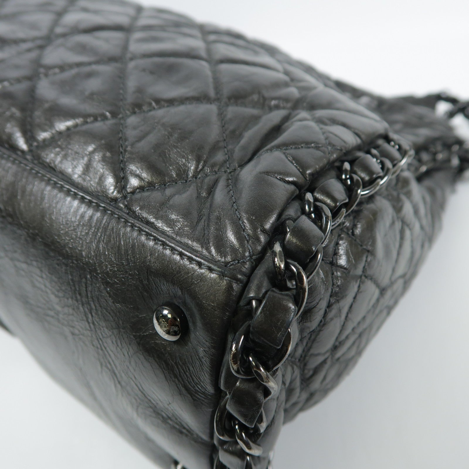 CHANEL 【激減優惠】牛皮皮革Chain Shoulder肩背袋