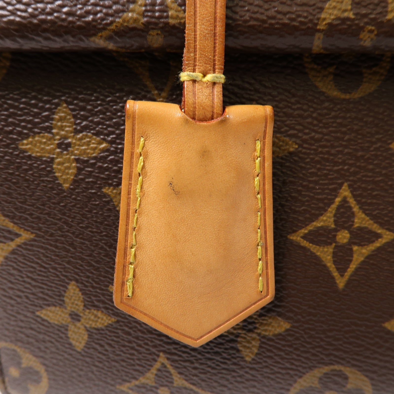 LOUIS VUITTON Monogram Cluny BB金扣手挽肩背兩用袋啡色