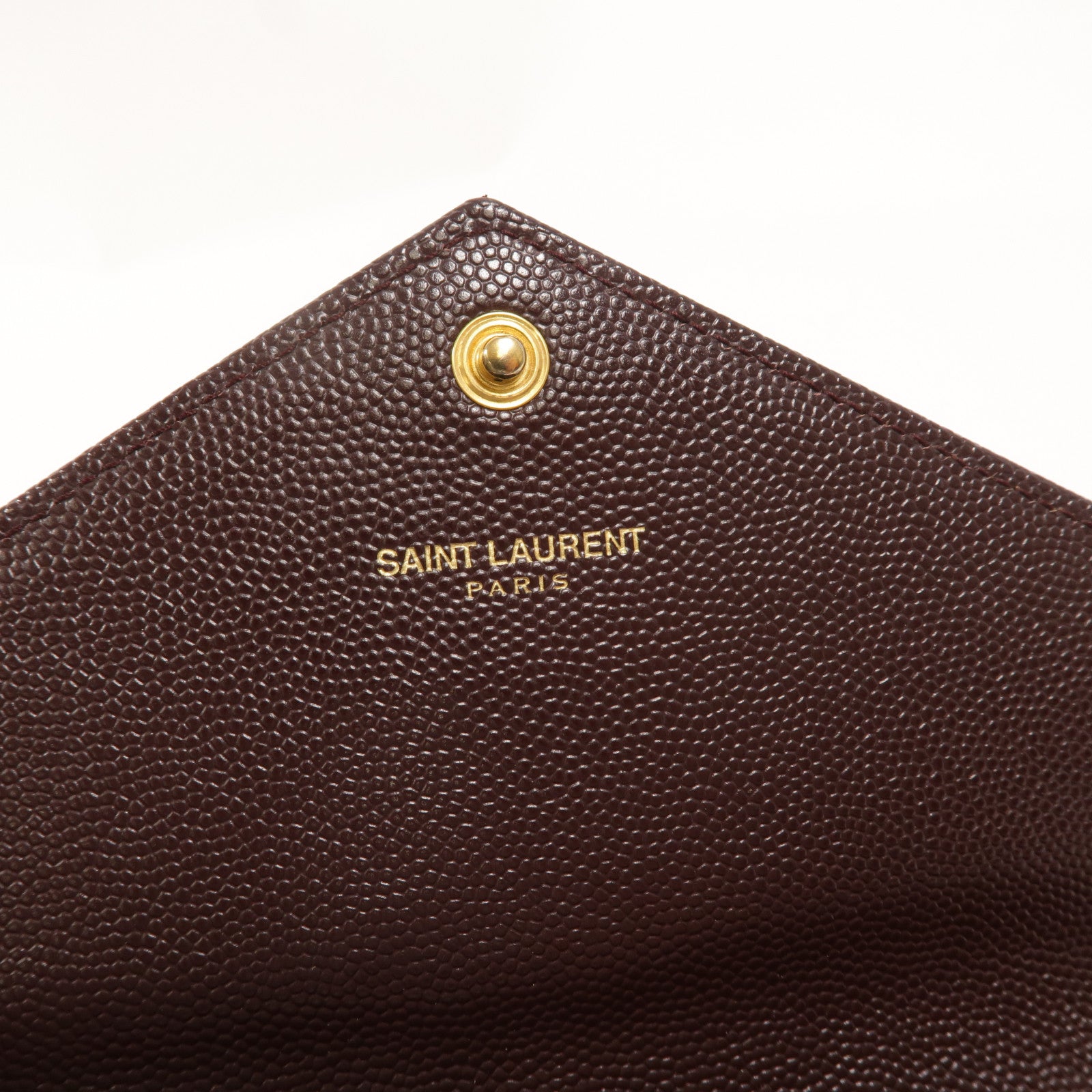 SAINT LAURENT 牛皮皮革Long Envelope Wallet長錢包