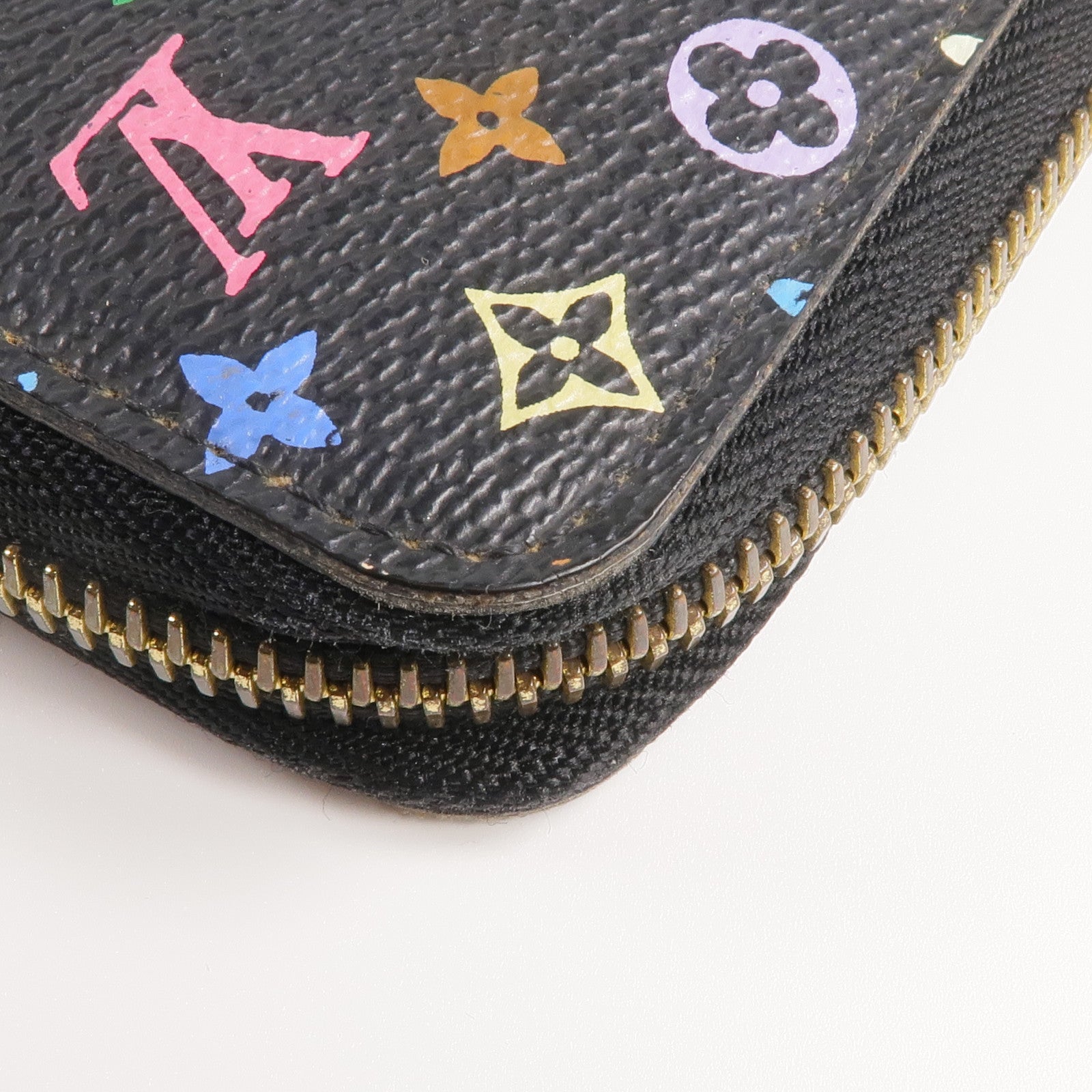 LOUIS VUITTON Monogram Multicolore Zipper Long Wallet金扣長錢包