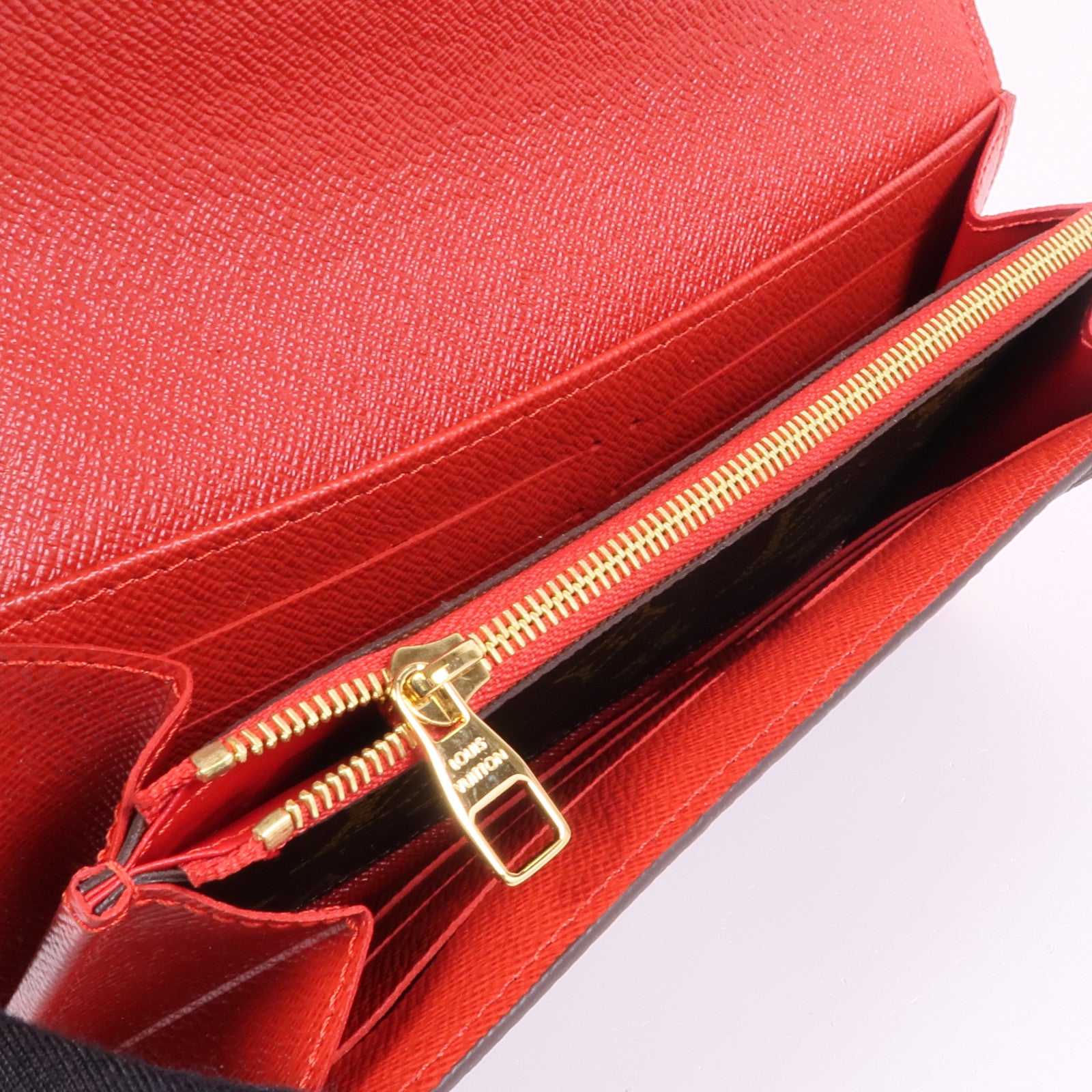 LOUIS VUITTON Monogram Sarah Retiro金扣長錢包