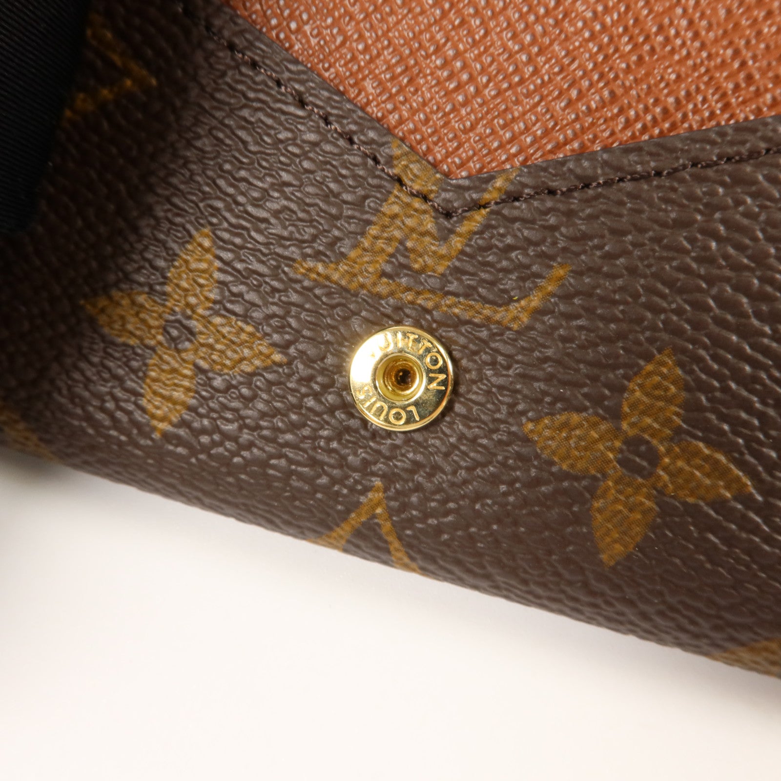 LOUIS VUITTON Monogram Enveloppe Carte De Visite金扣Card Case卡片套