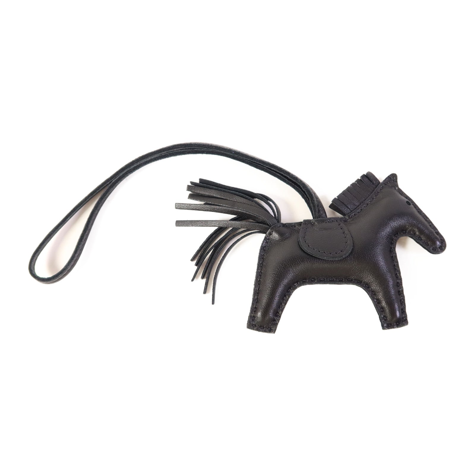 HERMES Milo皮革Rodeo PM掛飾