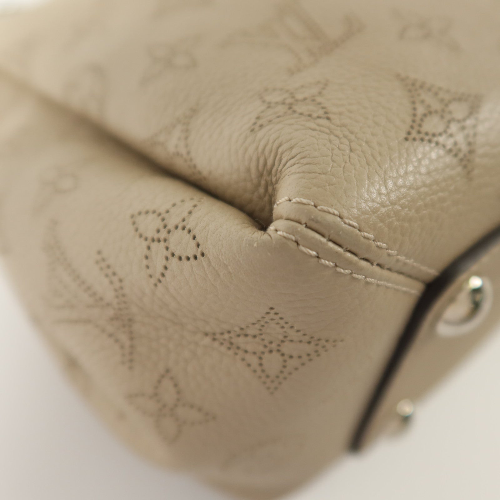 LOUIS VUITTON Mahina Babylon Chain BB銀扣手挽肩背兩用袋