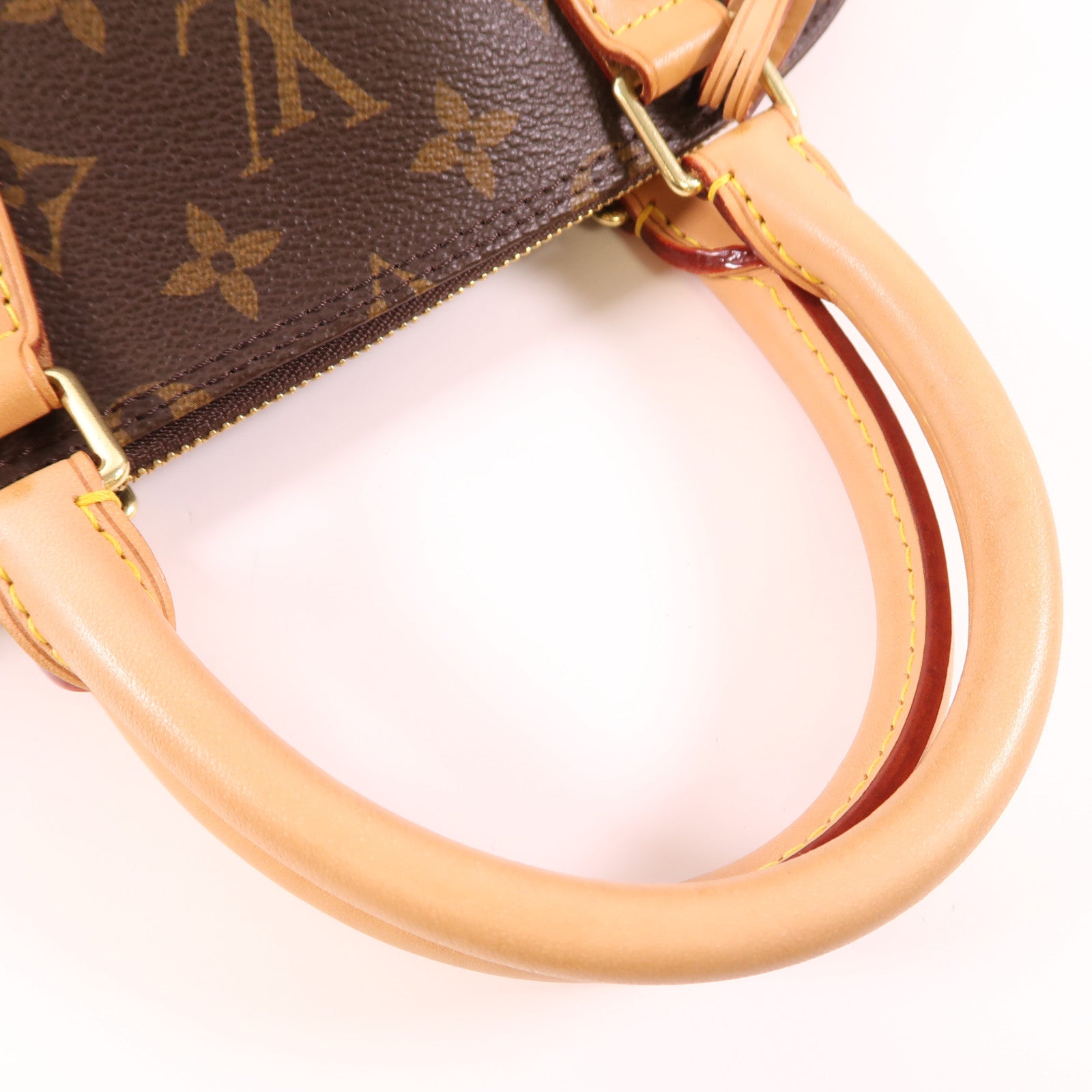 LOUIS VUITTON Monogram Alma PM金扣手挽袋