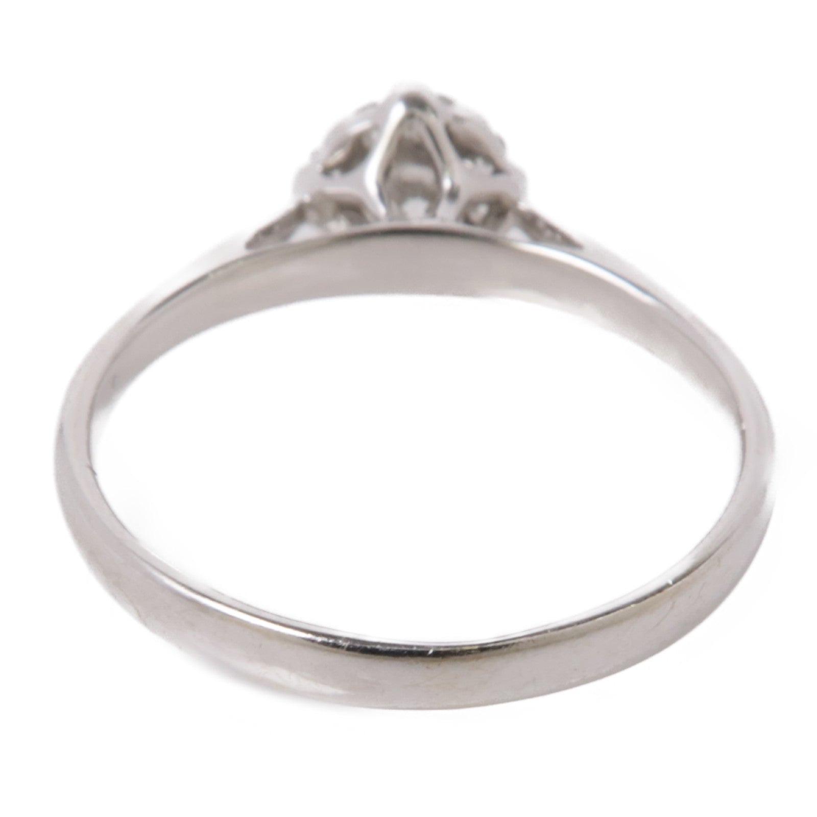 JEWELRY 【激減優惠】18K白金Diamond Ring鑽石戒指US#5.25