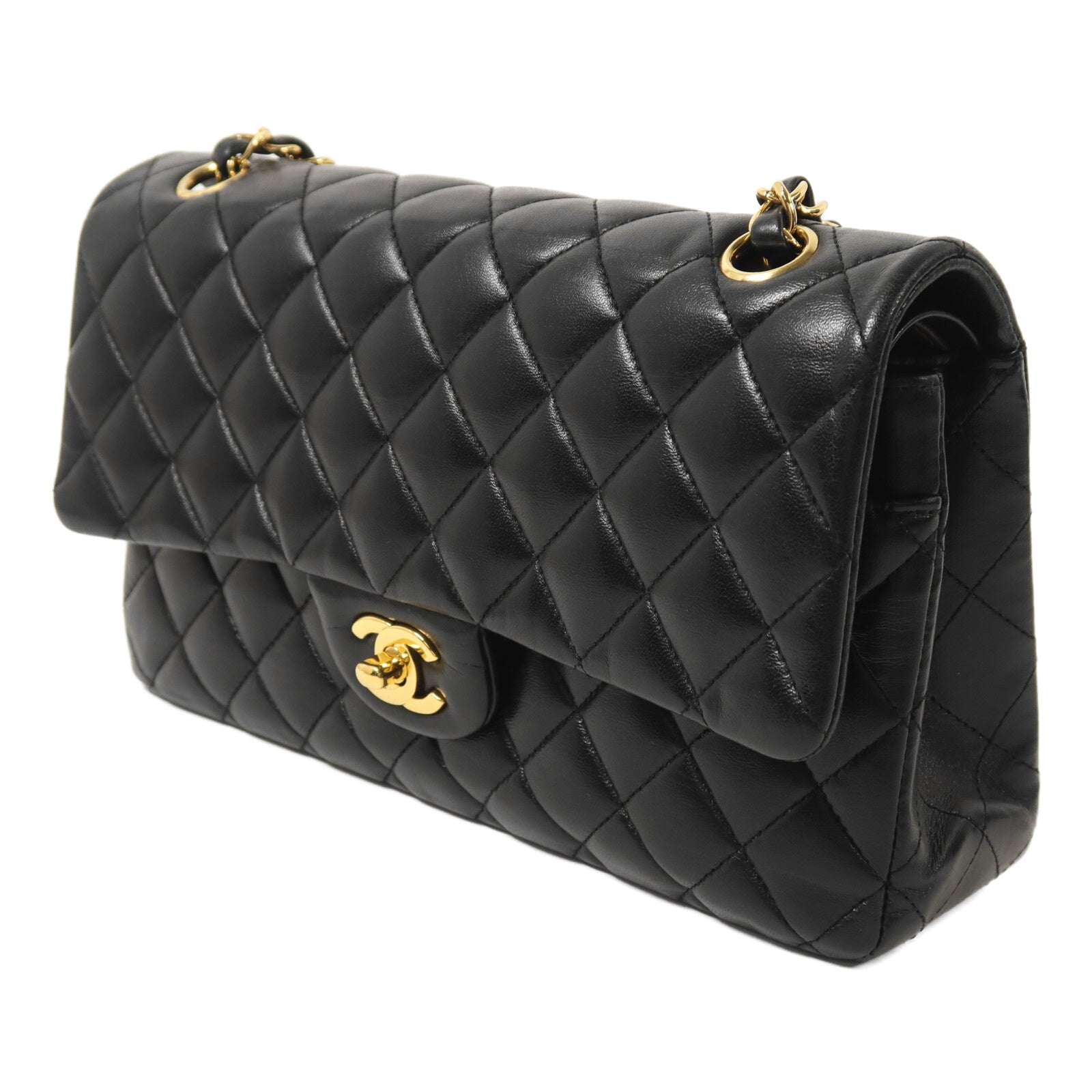 CHANEL 羊皮皮革Classic 25鏈帶肩背袋