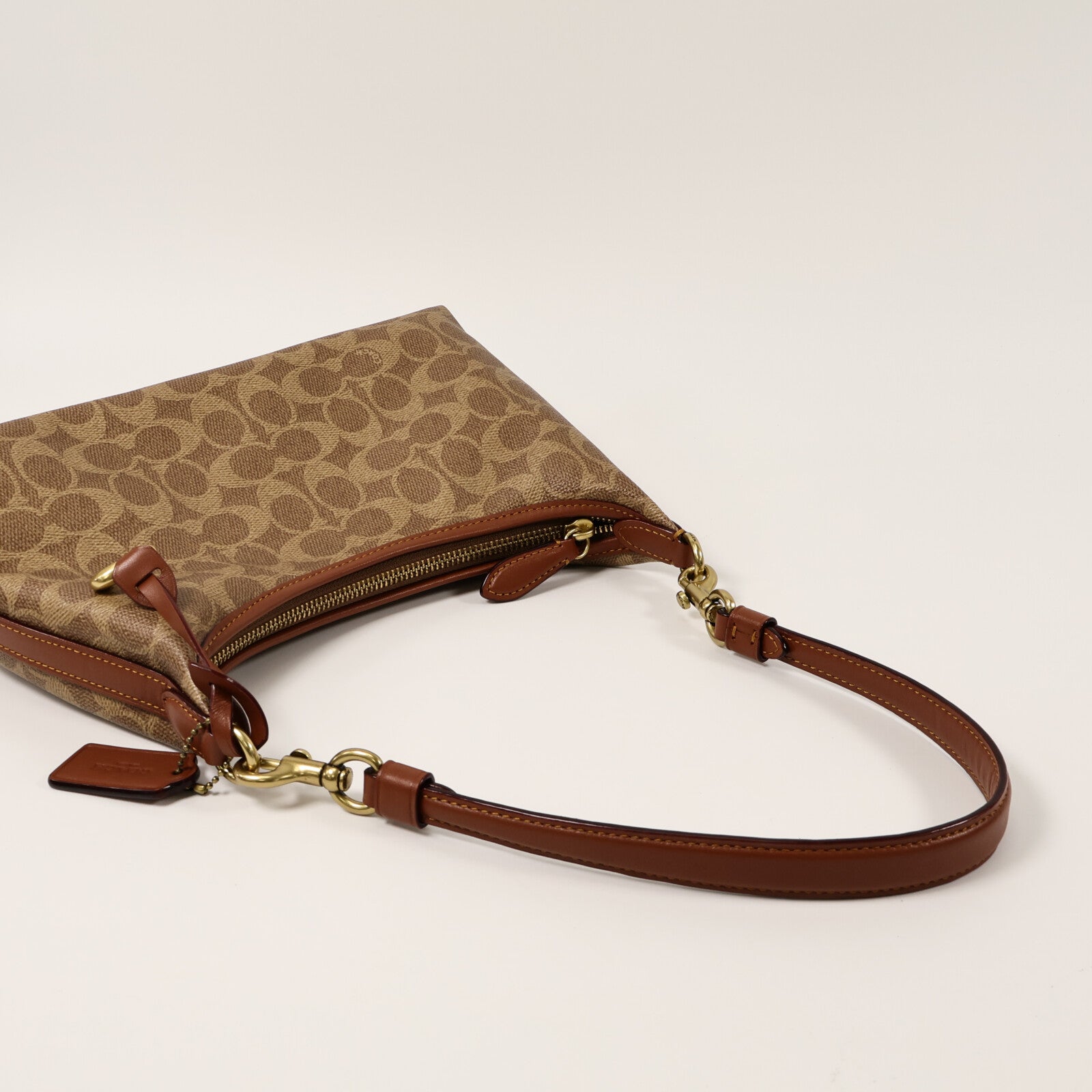 COACH 塗層帆布Juliet 25肩背袋