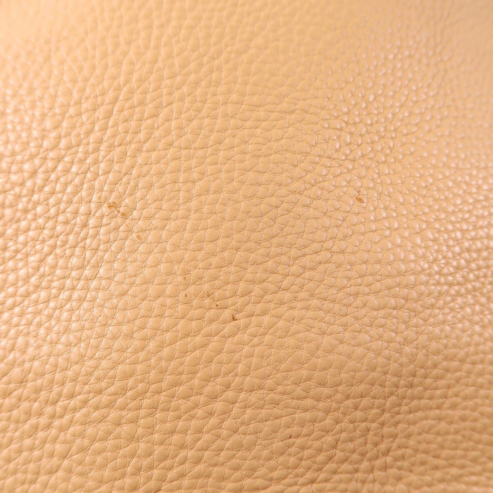 PRADA GHW Shoulder Bag 2way Handbag Calfskin Leather BN1713 Beige