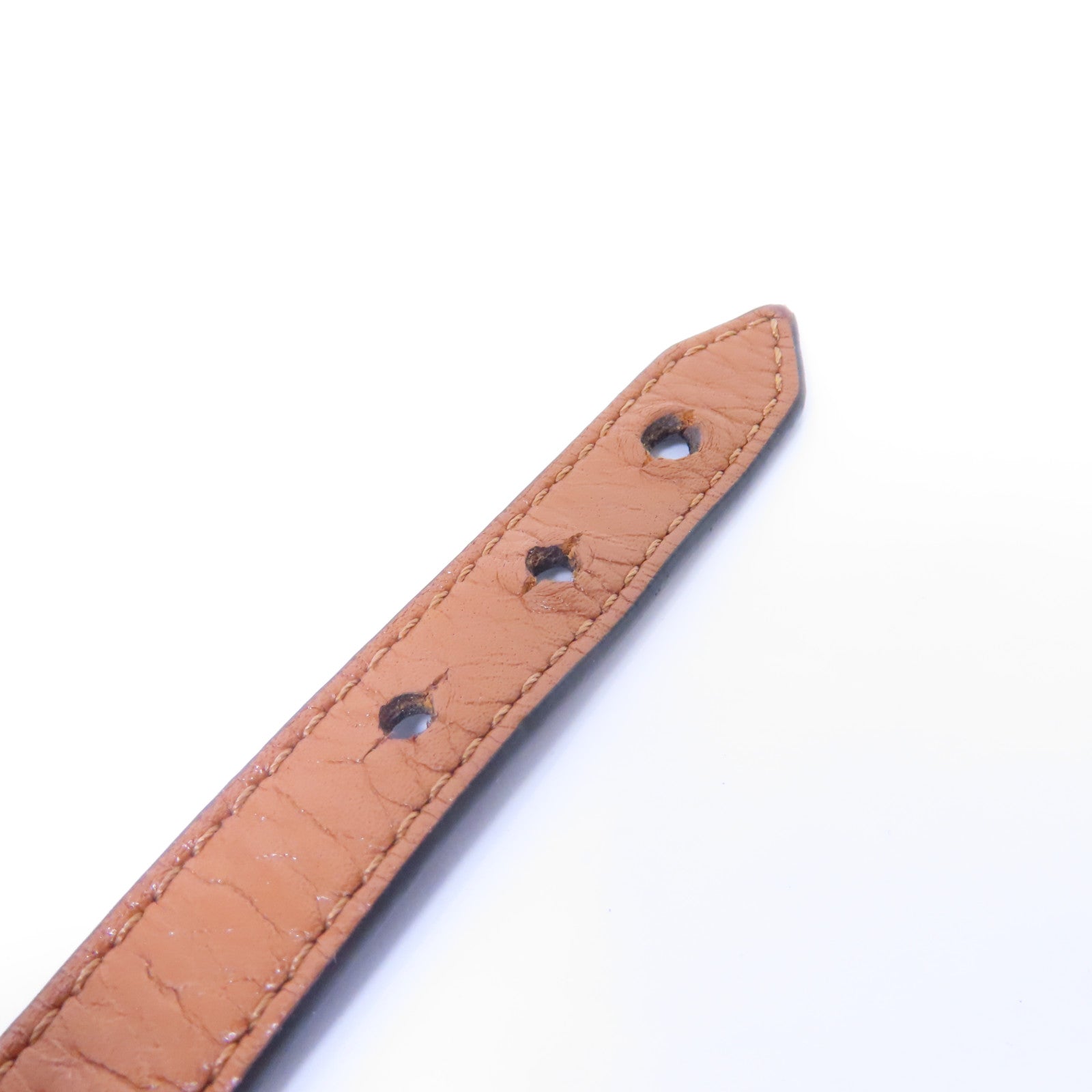 LOUIS VUITTON 【激減優惠】牛皮皮革Iconic Bracelet手帶啡色/金色