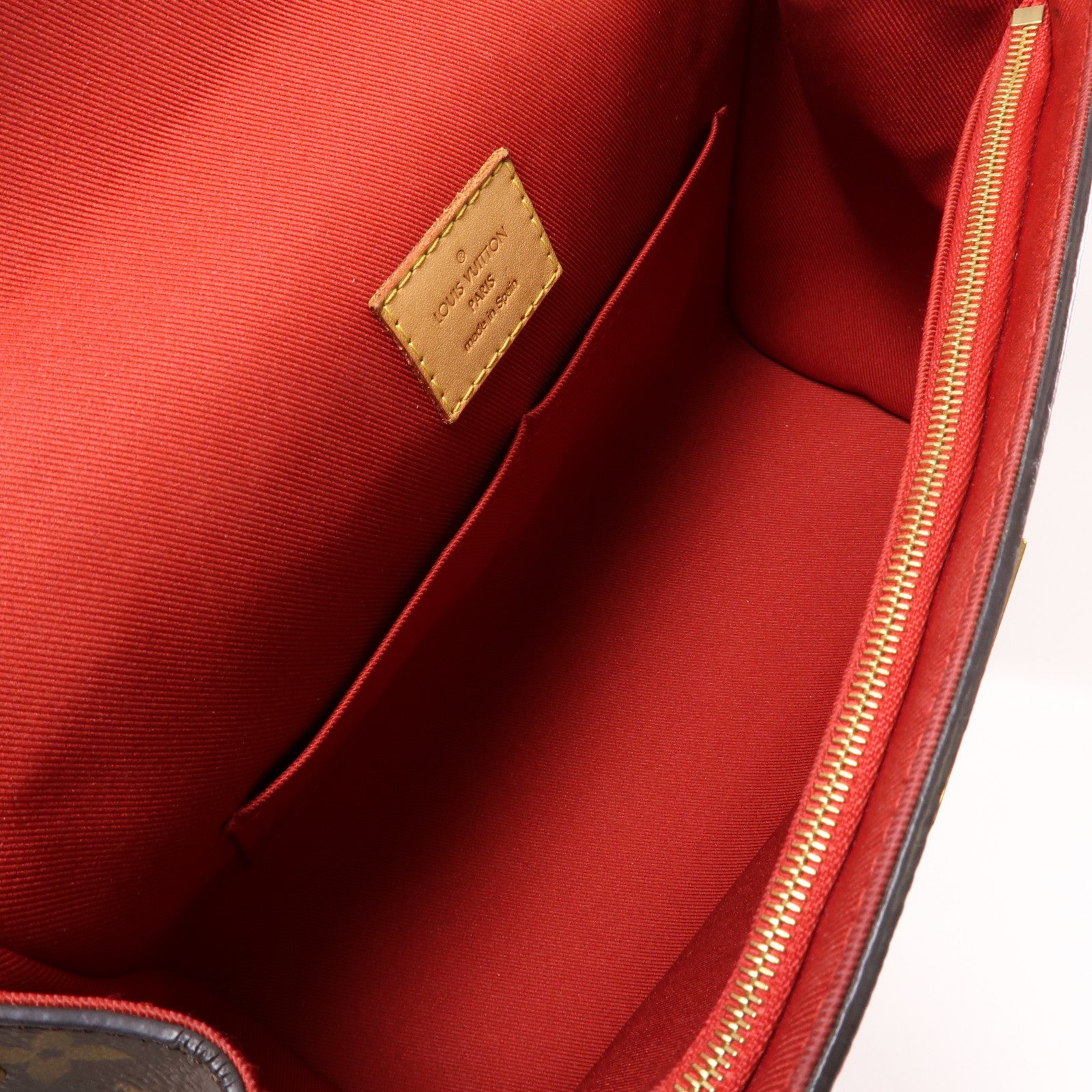 LOUIS VUITTON Monogram Cluny BB金扣手挽肩背兩用袋啡色
