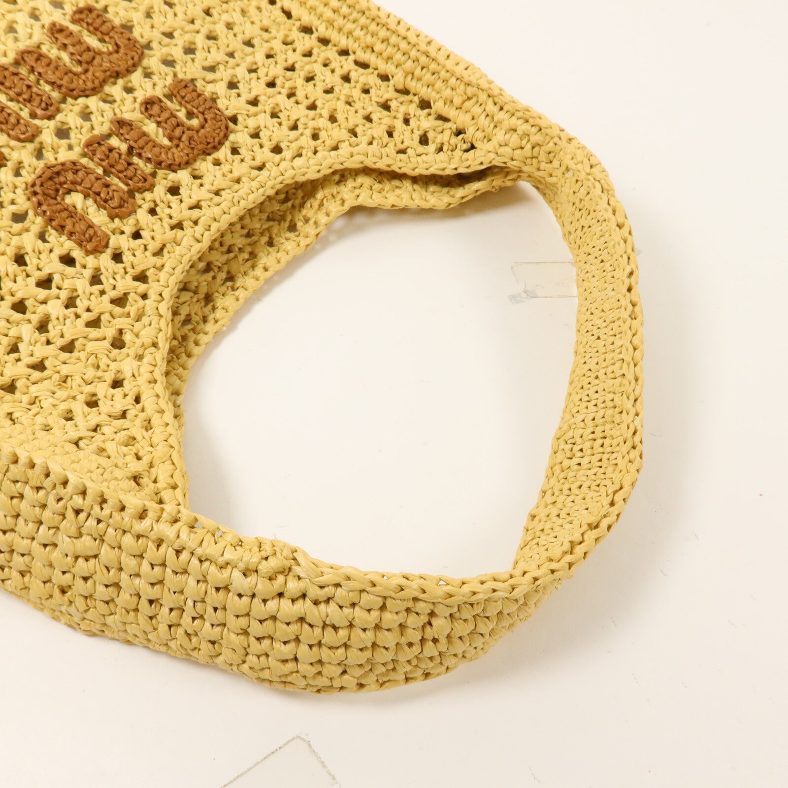 Miu Miu Raffia Woven Hobo手挽袋