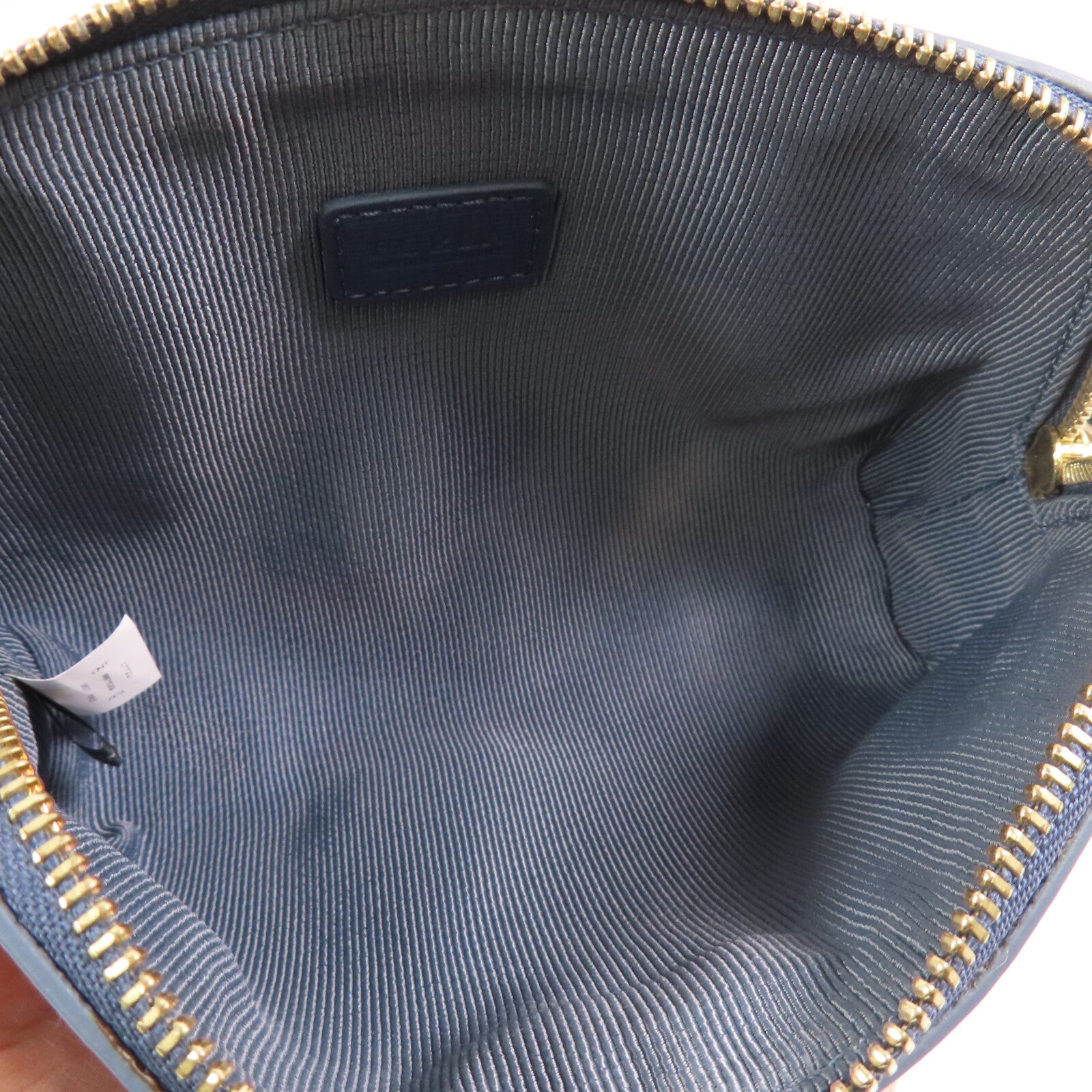 Furla 【激減優惠】牛皮皮革Pouch金扣手拿包