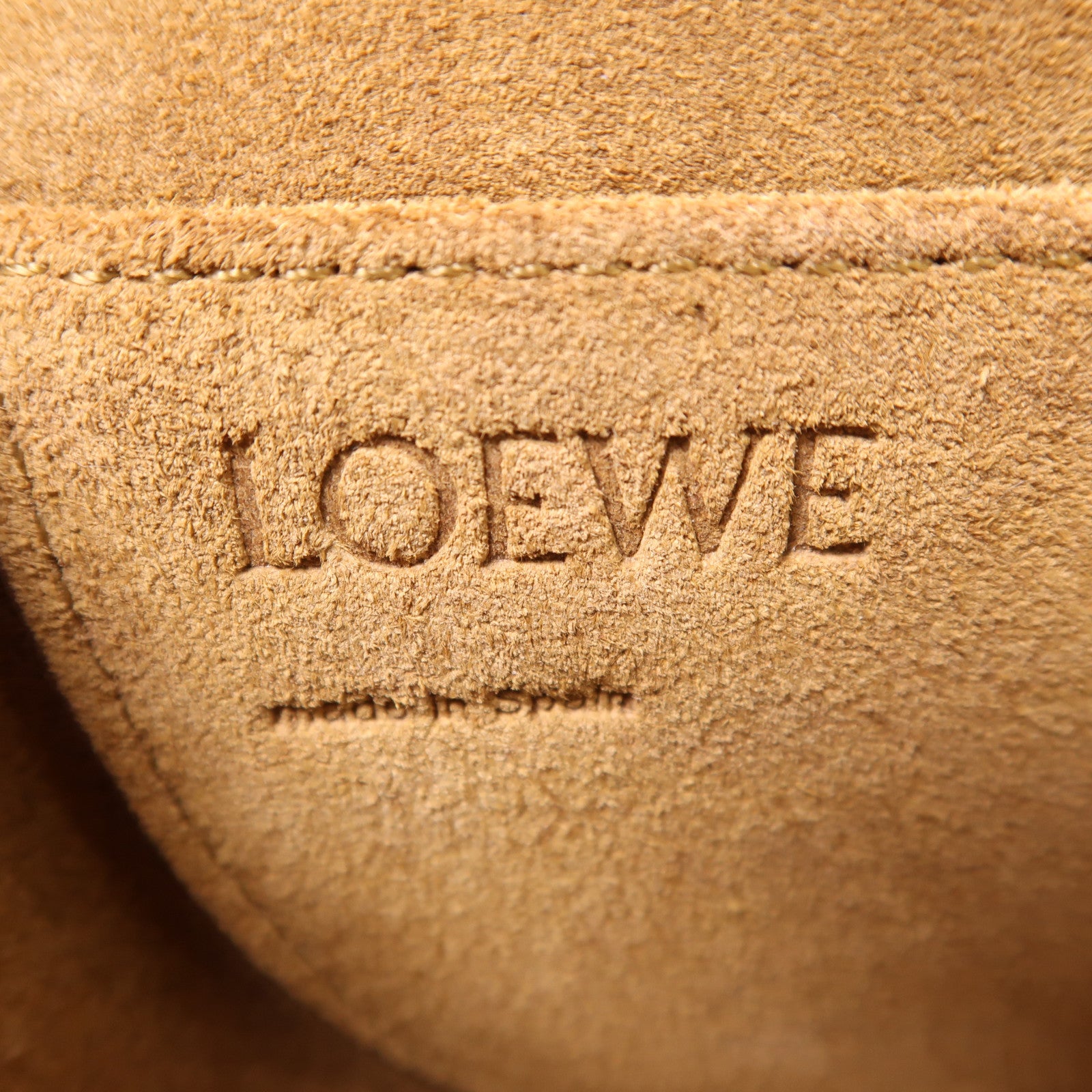 LOEWE 牛皮皮革Gate Mini金扣肩背袋紅色