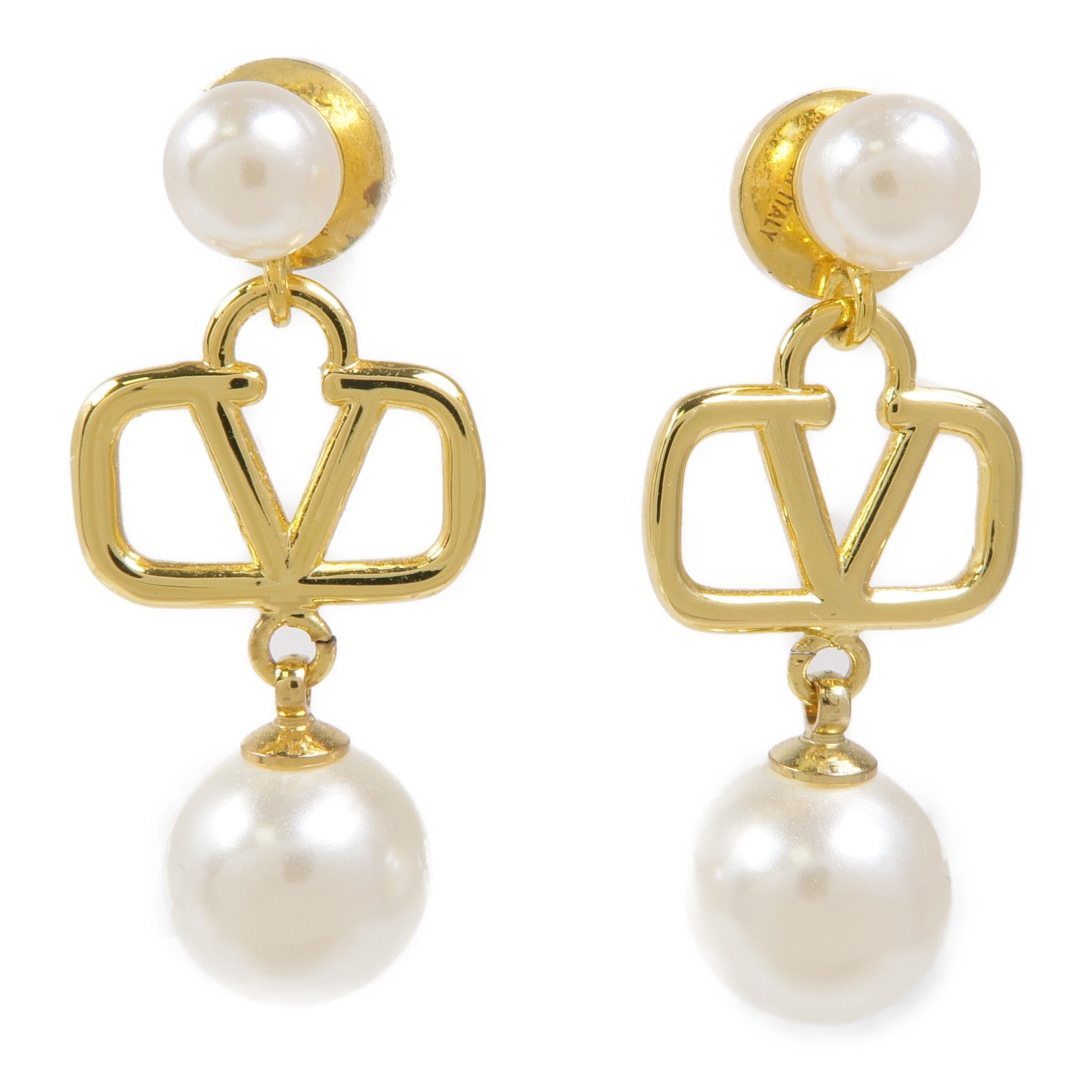 Valentino PVC/金屬Earrings耳環