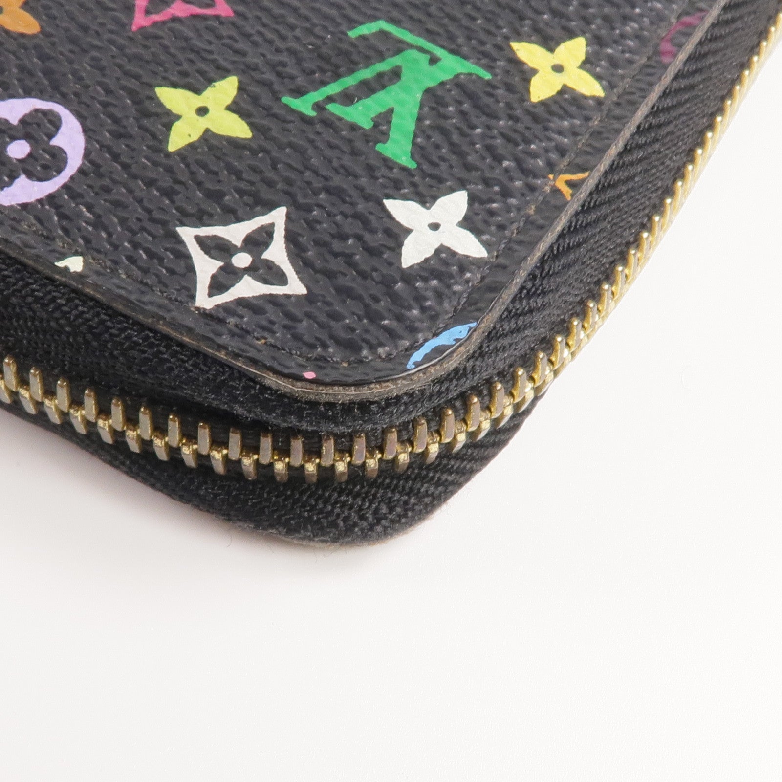 LOUIS VUITTON Monogram Multicolore Zipper Long Wallet金扣長錢包