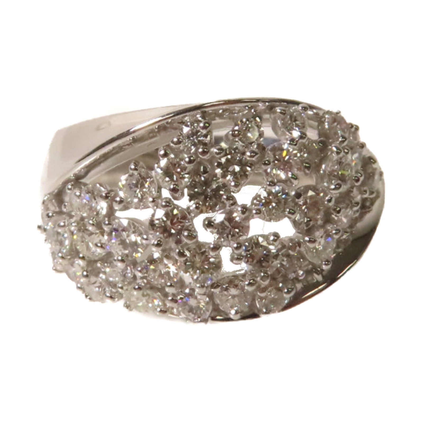 JEWELRY 18K白金/1.32ct鑽石Diamond Ring戒指US#5.75